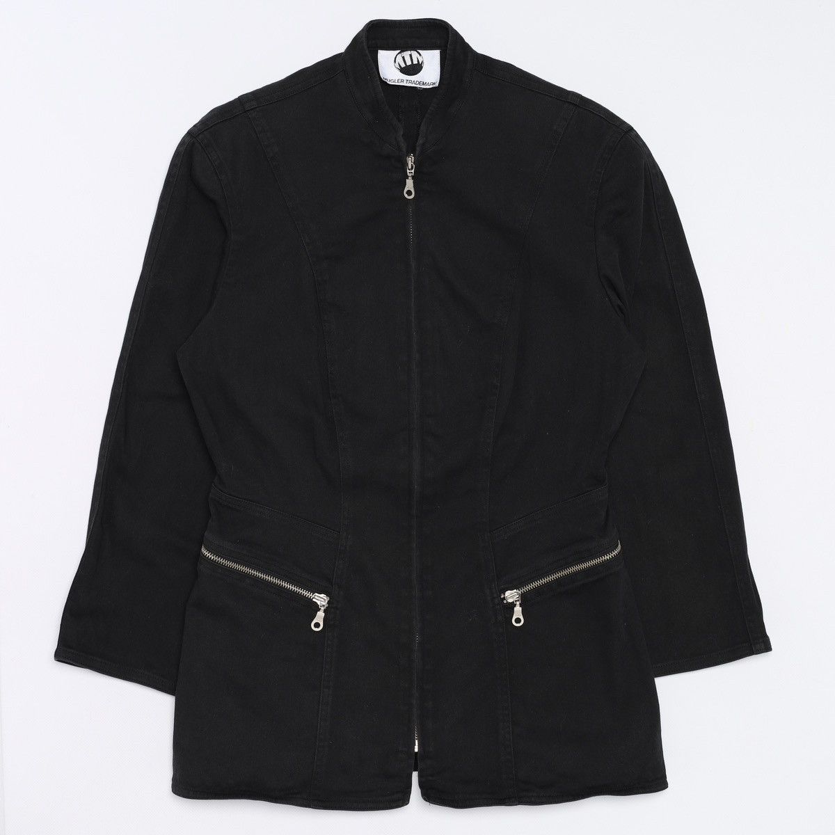 Thierry Mugler Mugler Trademark Vintage Zip Jacket Black Star Thierry Size M / US 6-8 / IT 42-44 - 8 Thumbnail