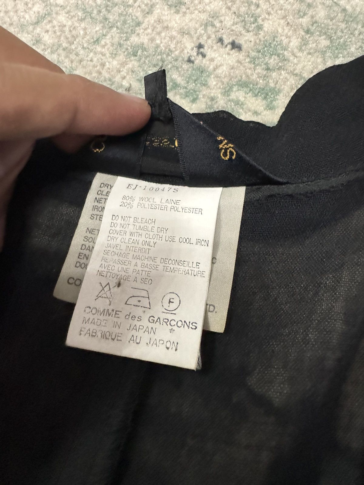 Comme des Garcons VINTAGE 1990s COMME DES GARCONS AD1993 MULTISLEEVES JACKET Size US S / EU 44-46 / 1 - 7 Thumbnail