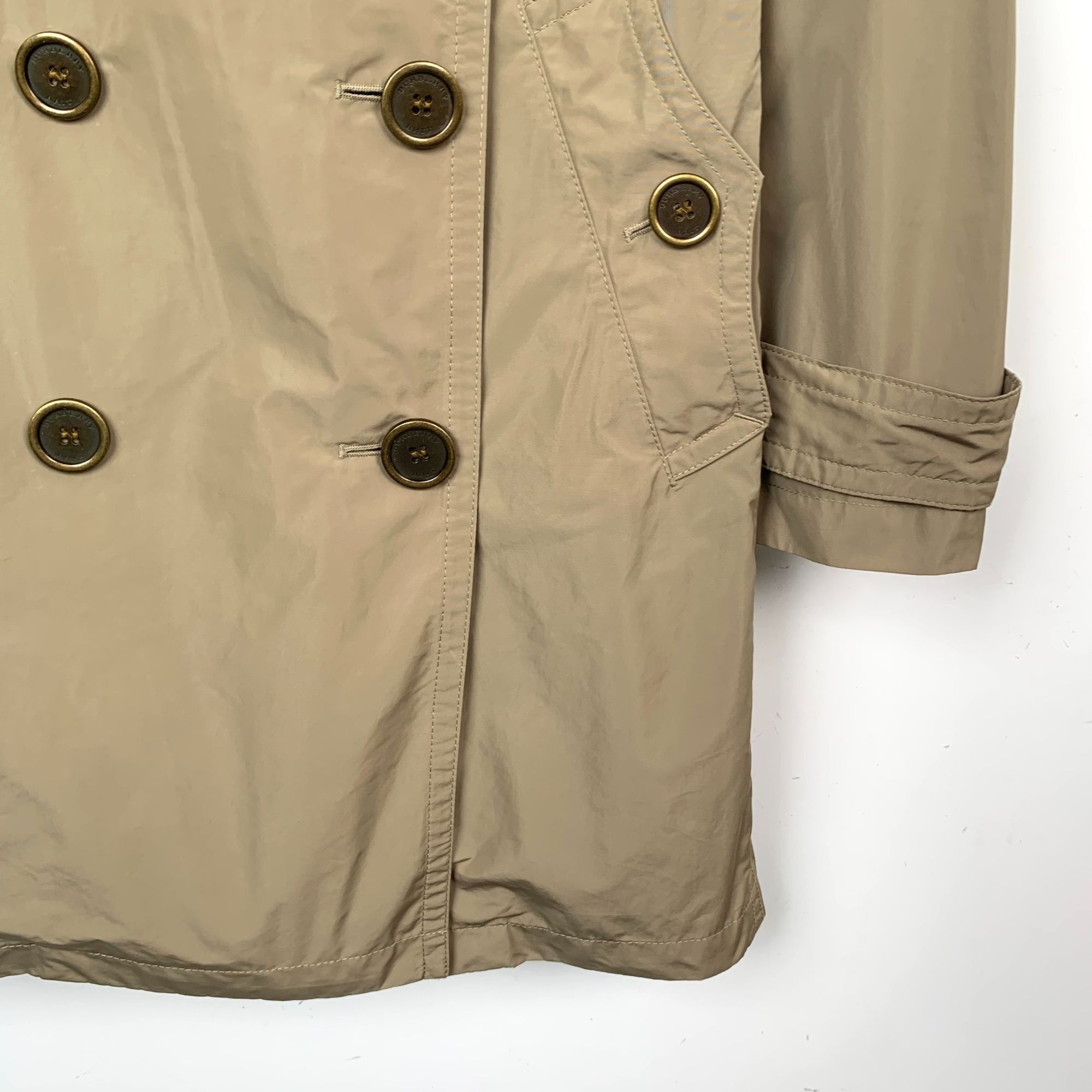 Burberry Burberry Brit Classic Double-Breasted Trench Coat In Khaki W Size XS / US 0-2 / IT 36-38 - 6 Thumbnail