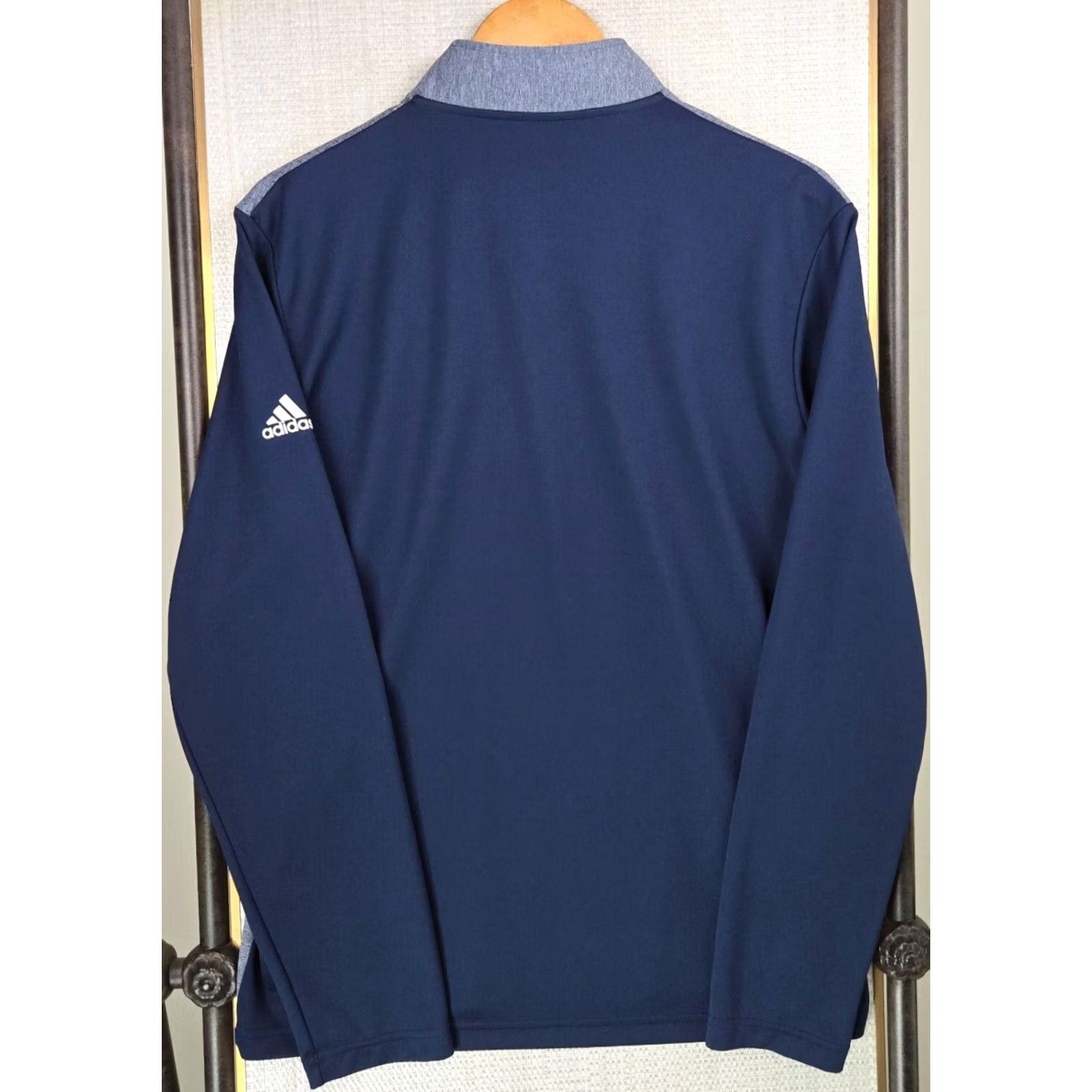 Adidas ADIDAS Mens 1/4 Zip Pullover San Fran Park Golf Blue Size US M / EU 48-50 / 2 - 6 Thumbnail