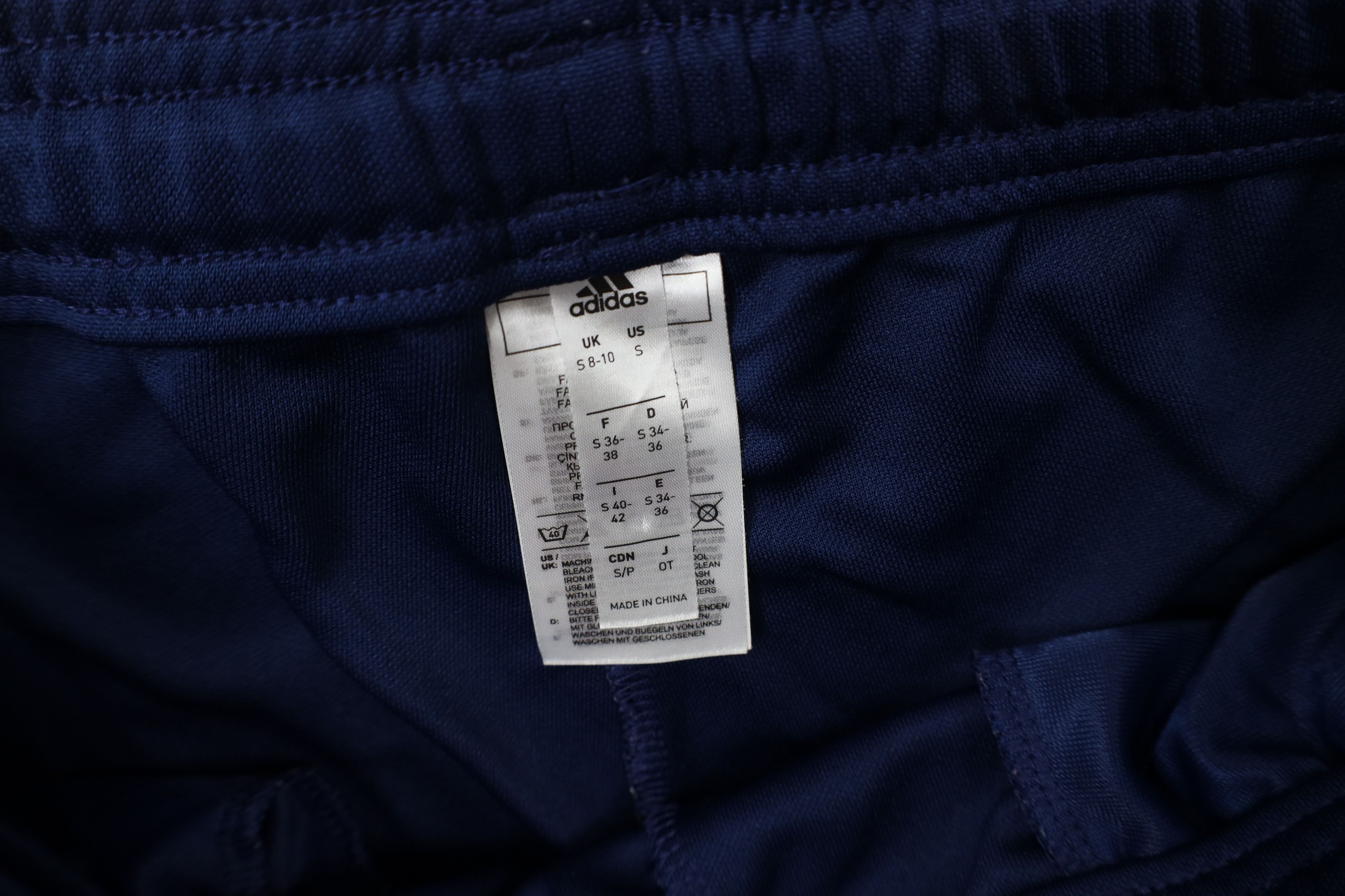 Adidas × Vintage Vintage Y2K Adidas Striped Tapered Soccer Warm Up Pants Blue Size US 32 / EU 48 - 10 Thumbnail