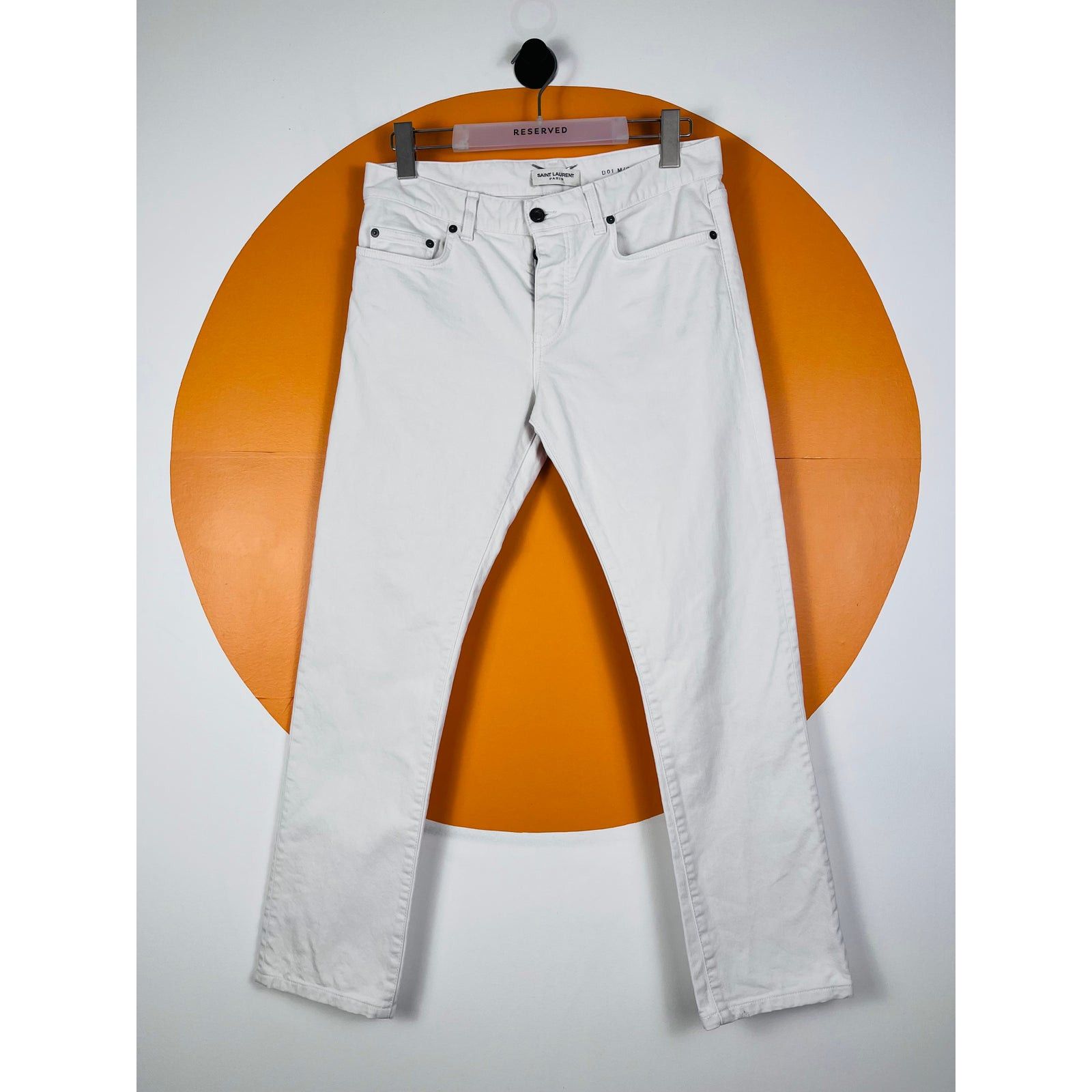 Hedi Slimane × Saint Laurent Paris Saint Laurent jeans 2014 Hedi Slimane era France designer Size US 31 - 1 Thumbnail