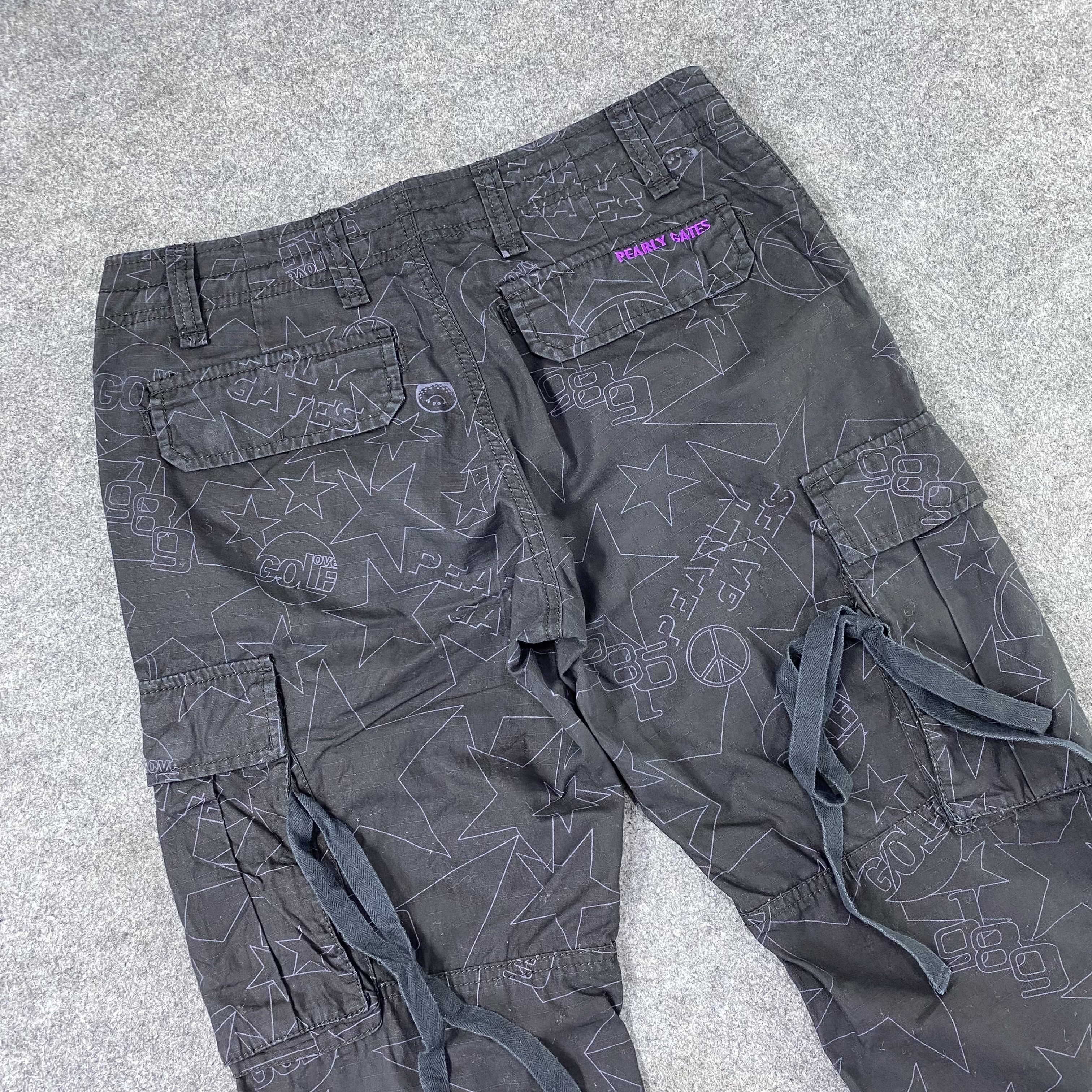 Designer × Japanese Brand Vintage Pearly Gates Full Print Cargo Pants - C015 Size US 30 / EU 46 - 6 Thumbnail