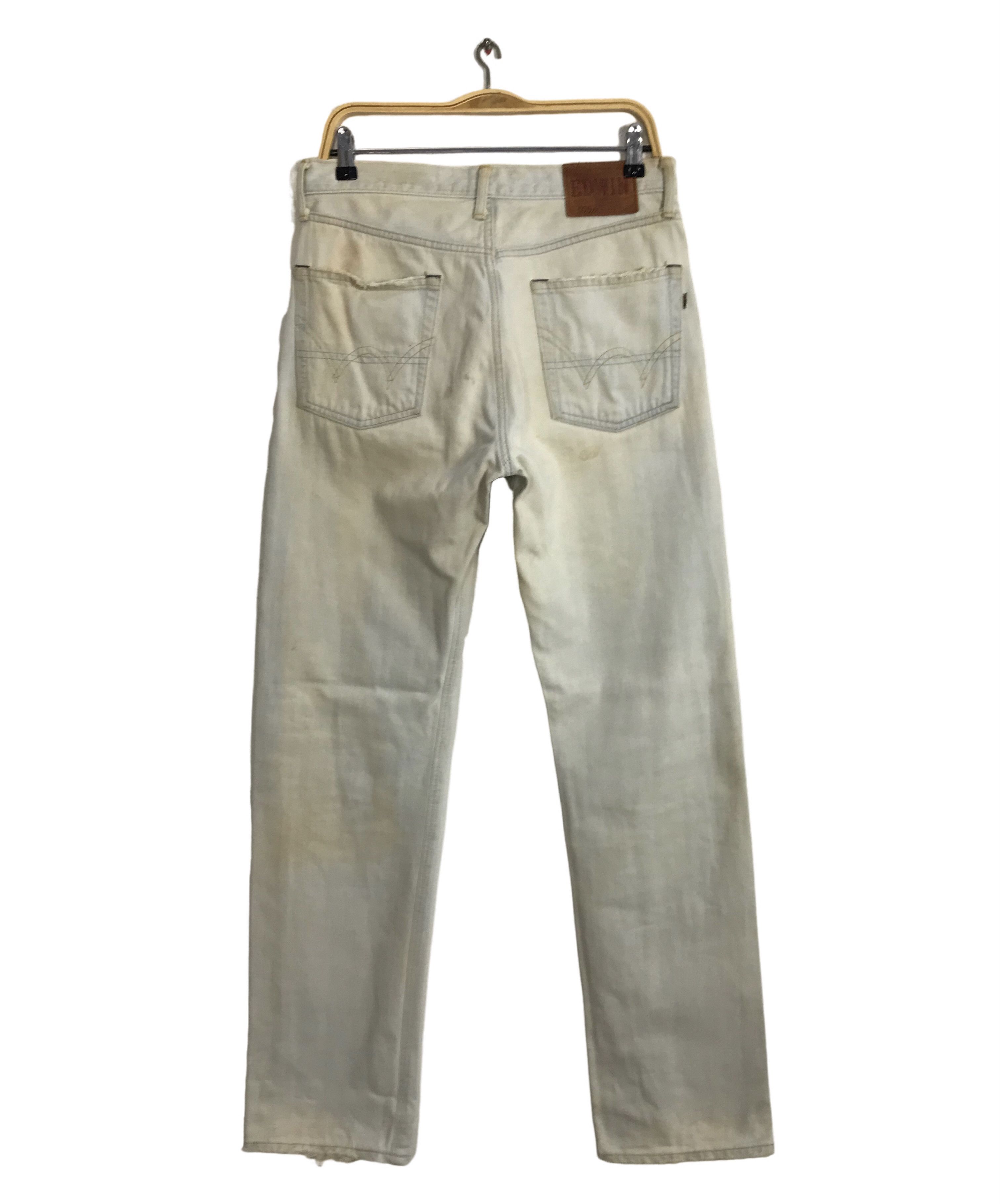 Edwin × Japanese Brand Vintage Edwin 505zx Selvedge Workwear Denim Style Size US 31 - 2 Thumbnail