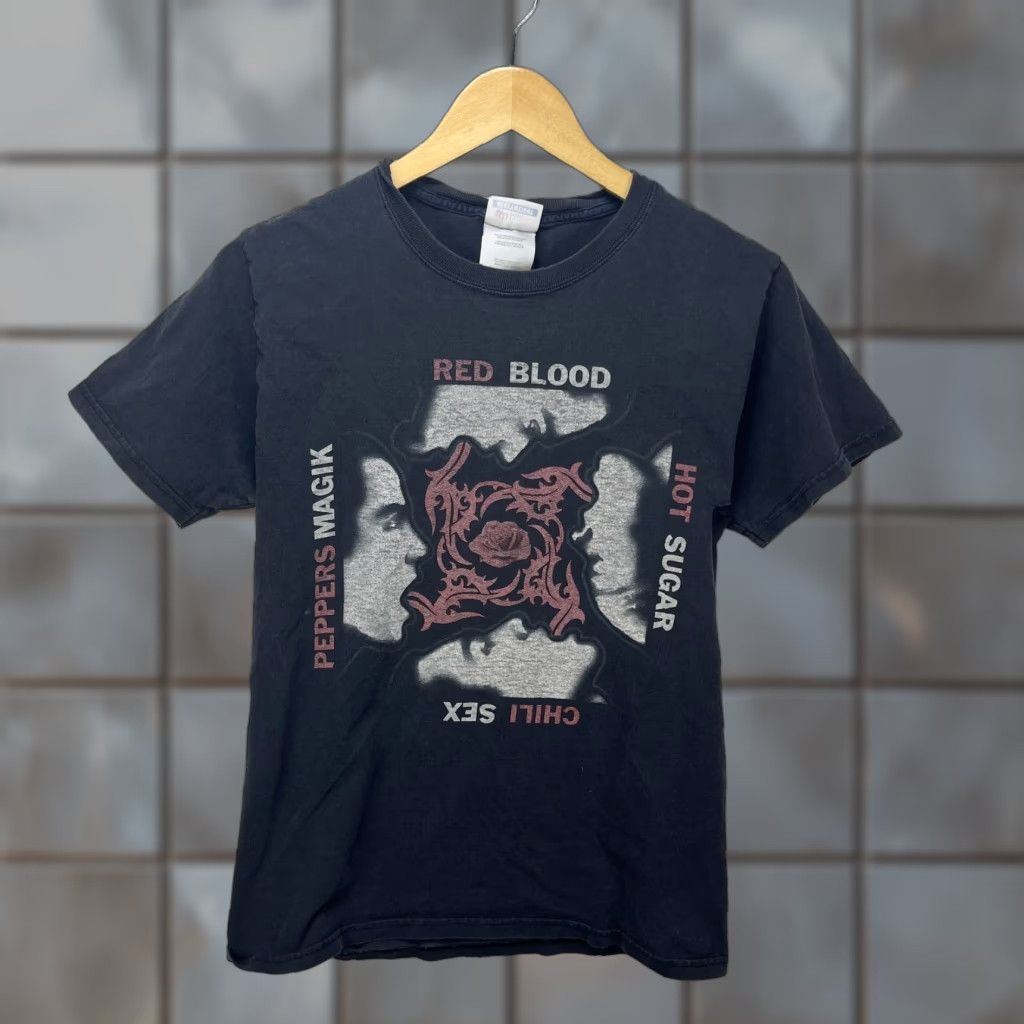 Sugar VINTAGE Red Hot Chili Peppers Blood Sugar Sex Magik T-Shirt S Mens Black Size US S / EU 44-46 / 1 - 1 Thumbnail