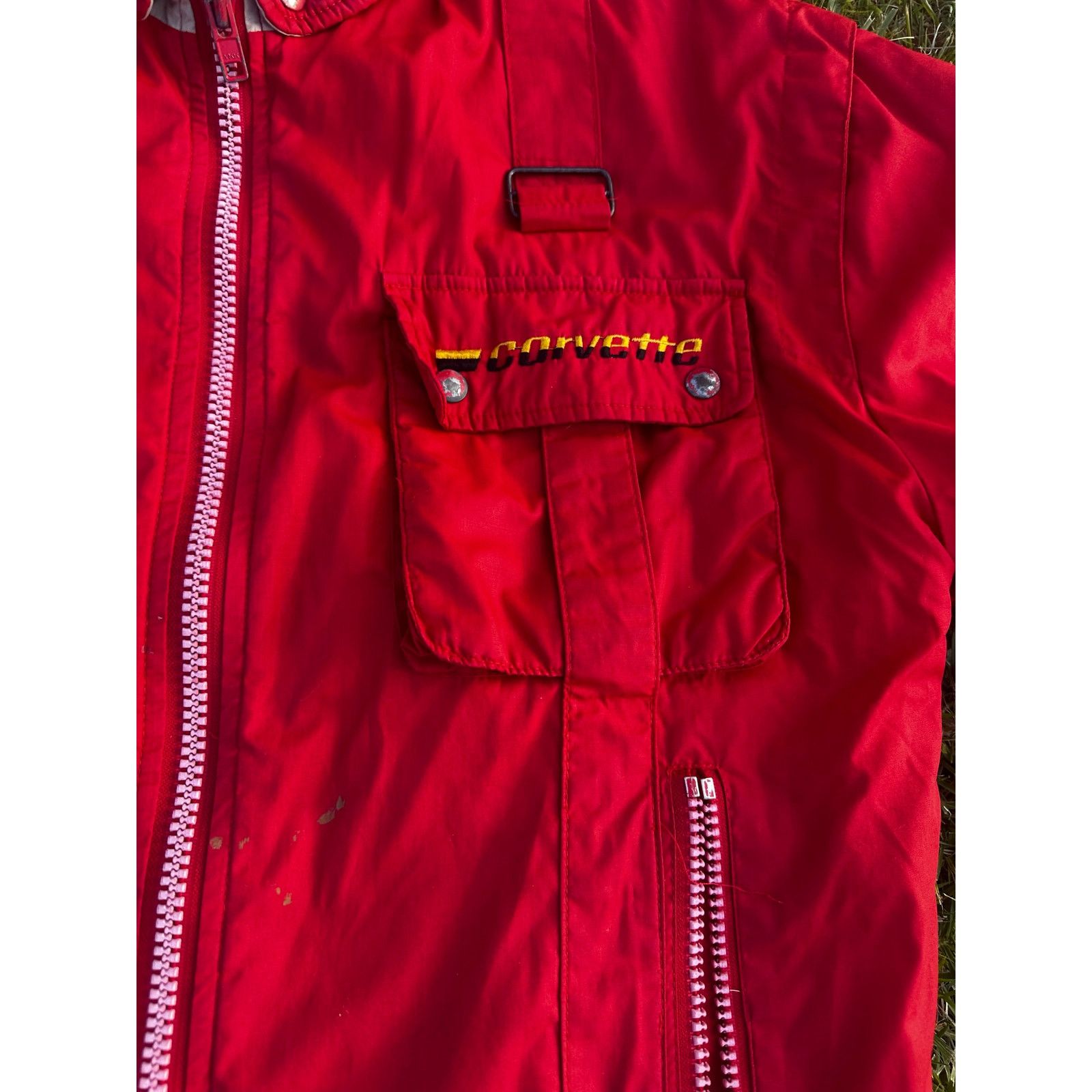 Other Made in USA, vintage 80s style Corvette Red Jacket Size US M / EU 48-50 / 2 - 3 Thumbnail