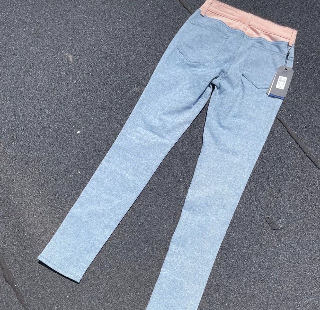 Rag & Bone Rag & Bone Japanese Denim Pink Trim stretch Jeans Size 27" / US 4 / IT 40 - 5 Thumbnail