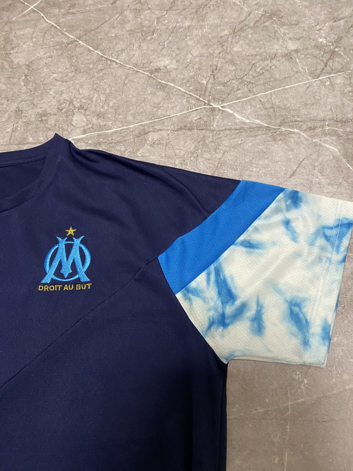 Puma Puma Olympique Marseille 2021 Training Soccer Jersey Y2K Size US L / EU 52-54 / 3 - 7 Thumbnail