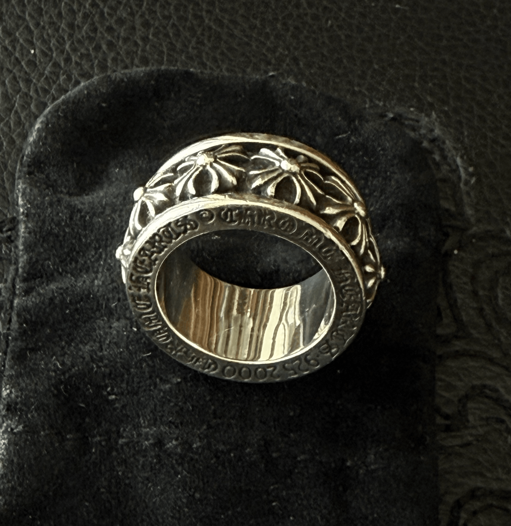 Chrome Hearts Chrome Hearts Spinner CH X Silver Ring Size ONE SIZE - 5 Thumbnail