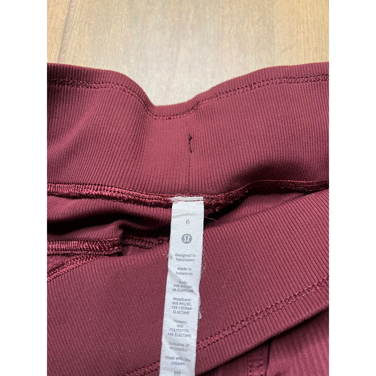 Lululemon Lululemon Women’s Maroon Dance Studio Mid-Rise Jogger Sz 6 Size US M / EU 48-50 / 2 - 4 Thumbnail