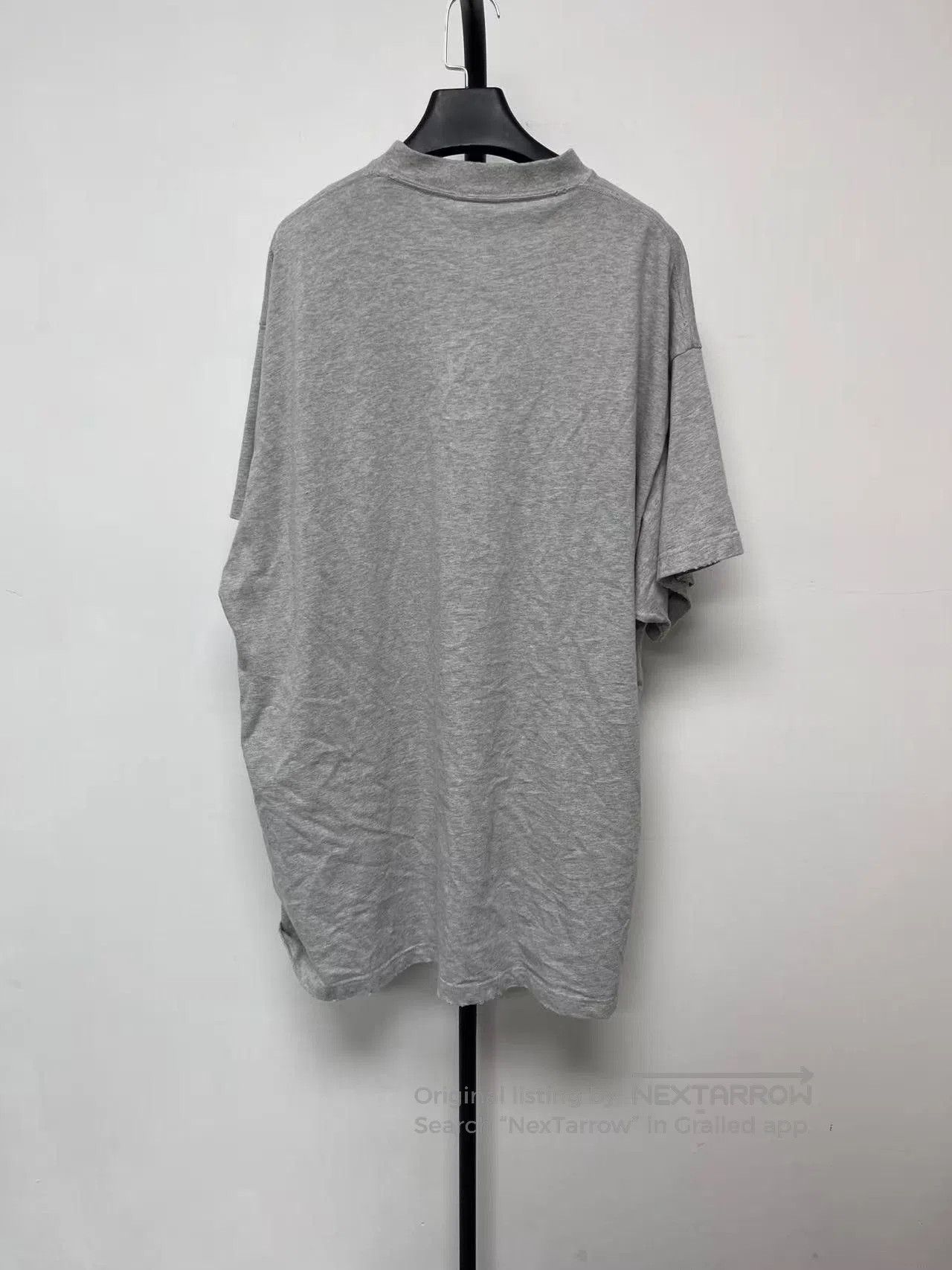 Balenciaga Balenciaga Logo Print Oversized Men's T-Shirt. Size US L / EU 52-54 / 3 - 2 Thumbnail