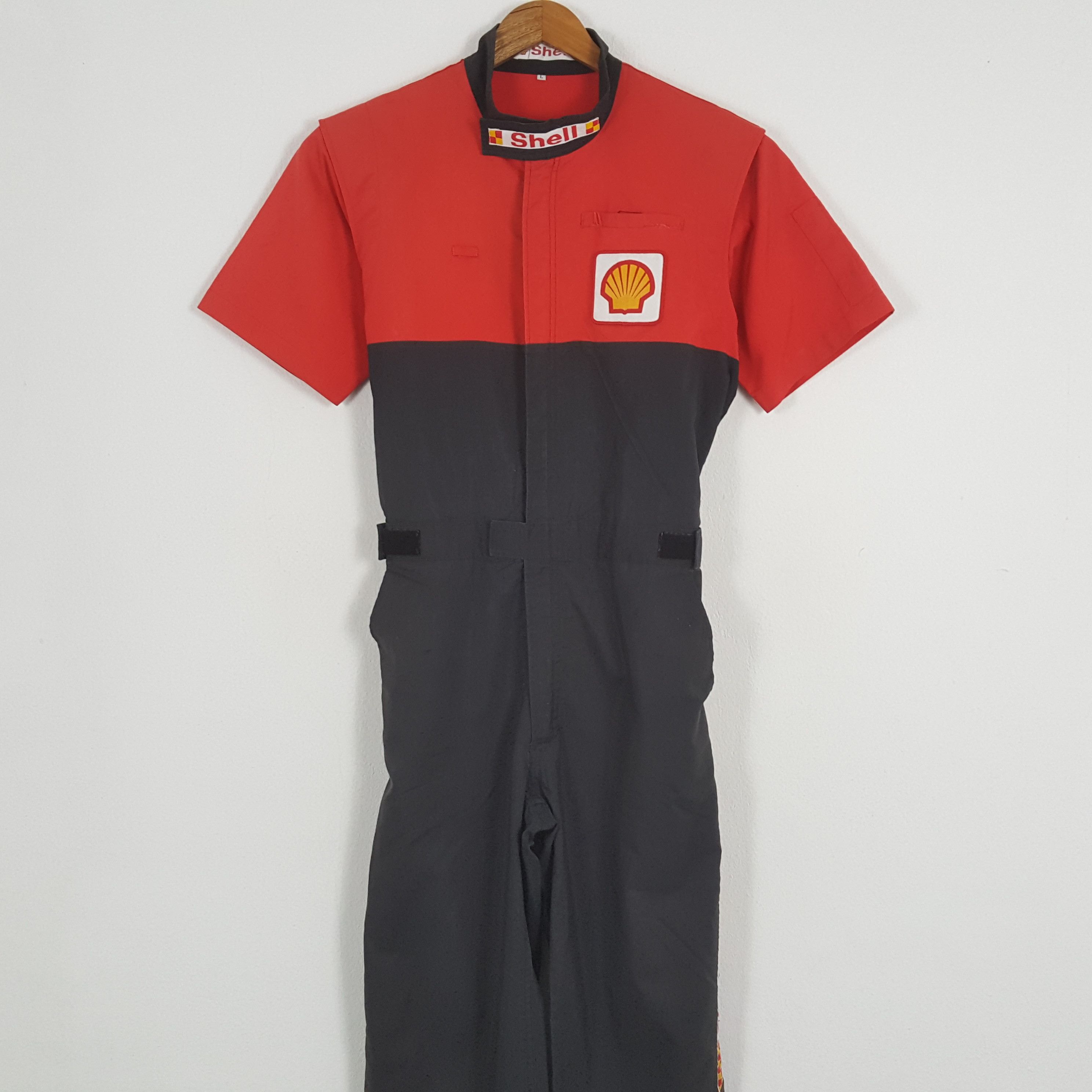 Ferrari × Vintage Vintage SHELL Ferrari Formula One Racing Coverall Jacket Size US M / EU 48-50 / 2 - 5 Thumbnail