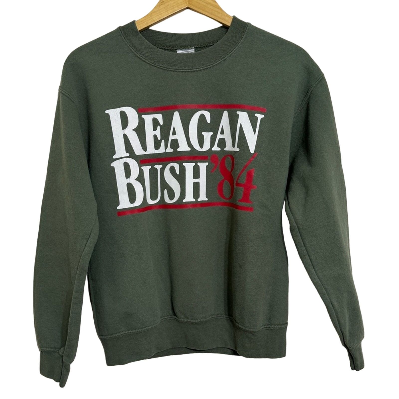 Other Vintage Retro 1984 Reagan Bush Crewneck Sweatshirt Size S / US 4 / IT 40 - 1 Thumbnail