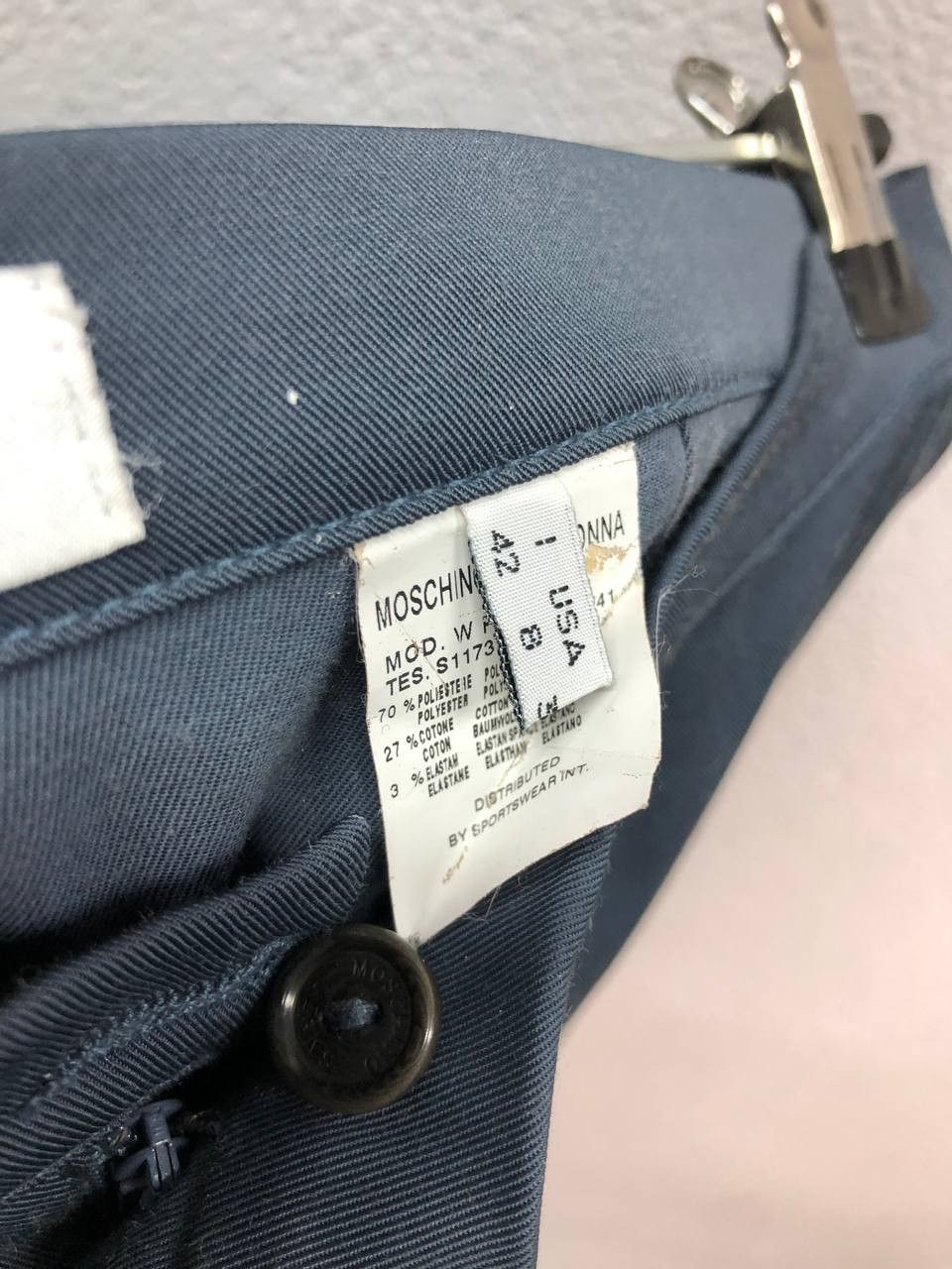 Moschino Moschino jeans womens pants USA 8 / Large made in Italy Size 30" / US 8 / IT 44 - 10 Thumbnail