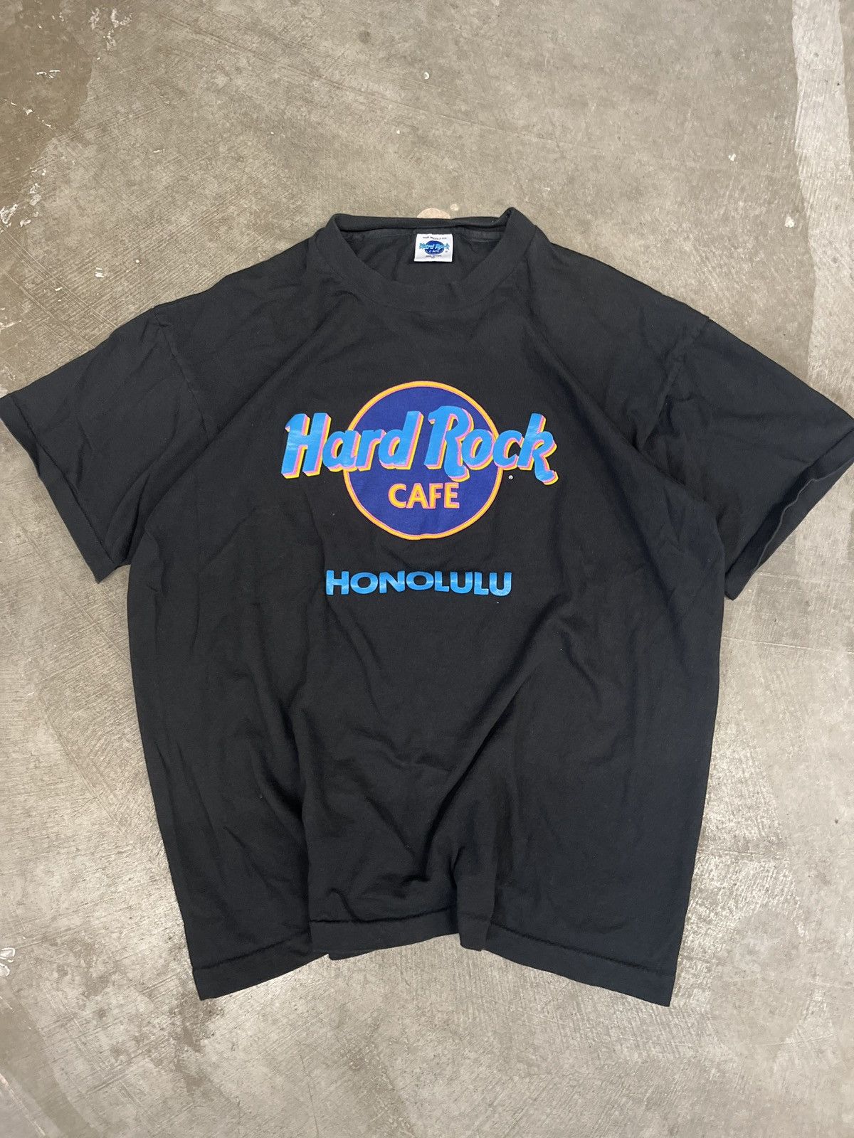 Hard Rock Cafe × Vintage Vintage Hard Rock Cafe Honolulu Single Stitch Tee Size US L / EU 52-54 / 3 - 1 Thumbnail
