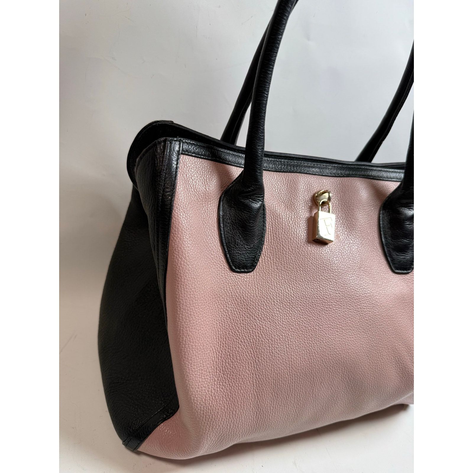 Furla Furla Olympia Two Tone Tote Bag $450 Size ONE SIZE - 4 Thumbnail