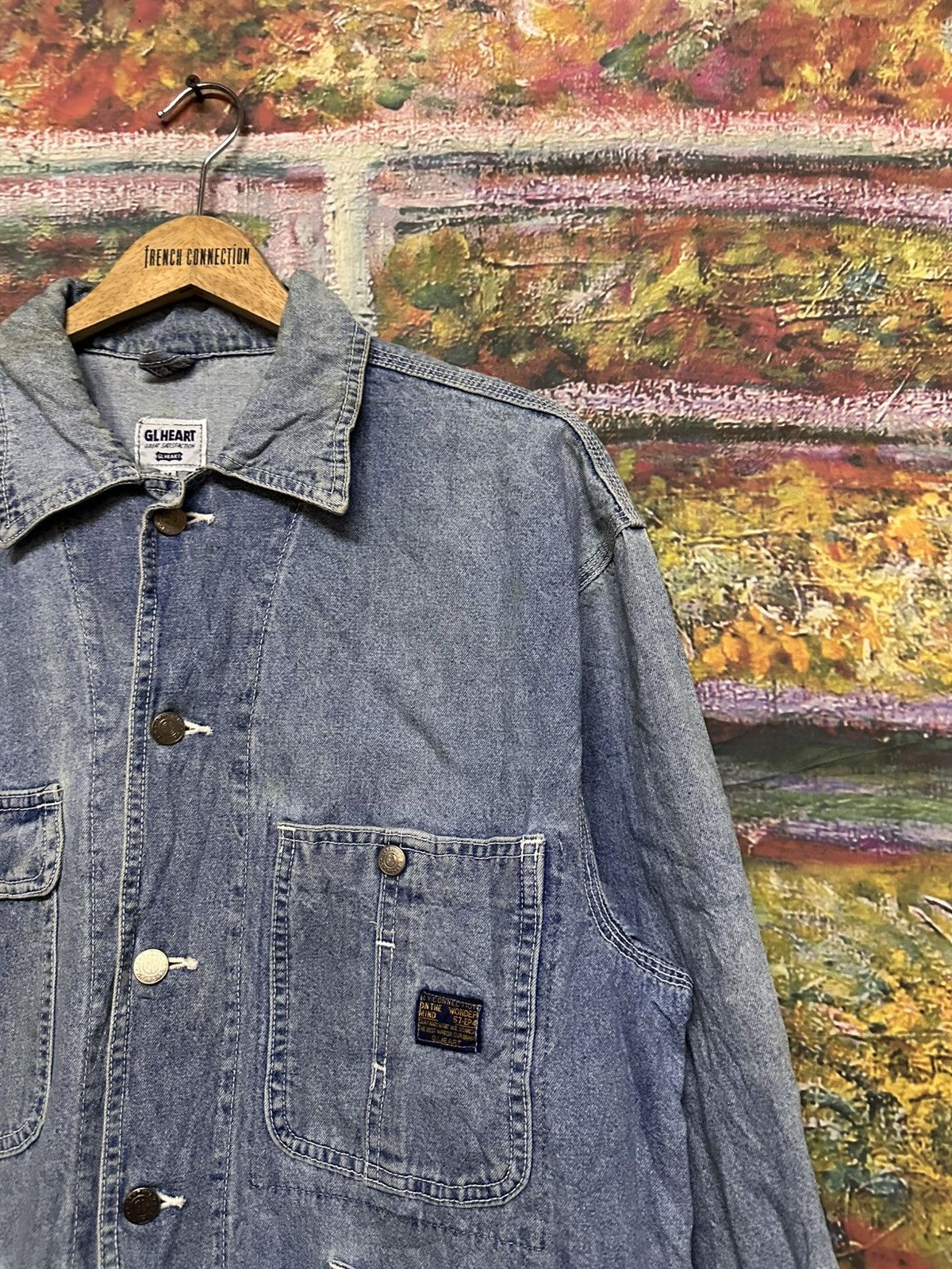 Japanese Brand Vintage GL HEART Denim Jacket Size US M / EU 48-50 / 2 - 6 Thumbnail