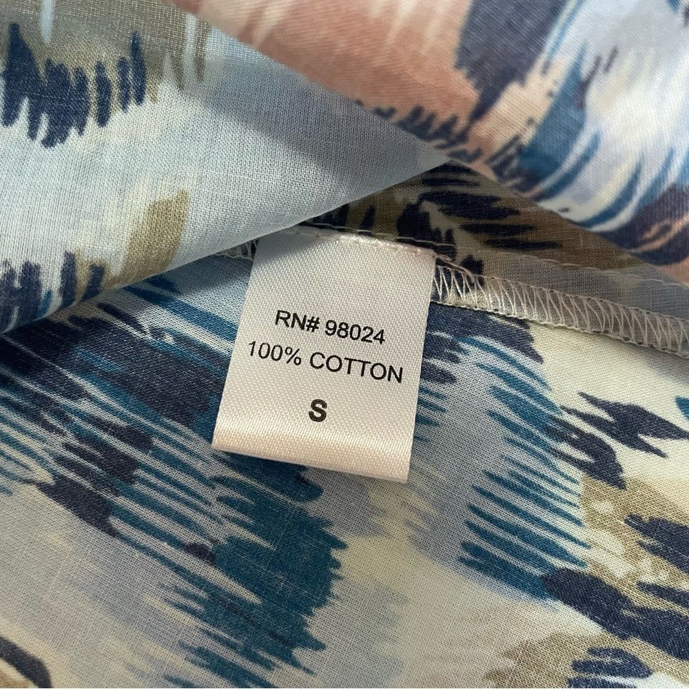 House of Harlow NWT New House Of Harlow Zoey Flutter Sleeve Cotton Blue Blo Size S / US 4 / IT 40 - 7 Thumbnail