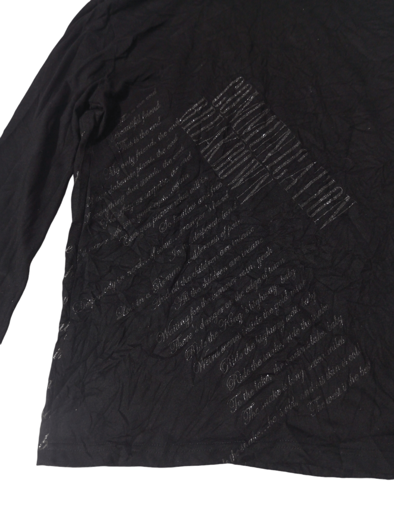 In The Attic Vintage in the attic poem hoodie Size US M / EU 48-50 / 2 - 7 Thumbnail