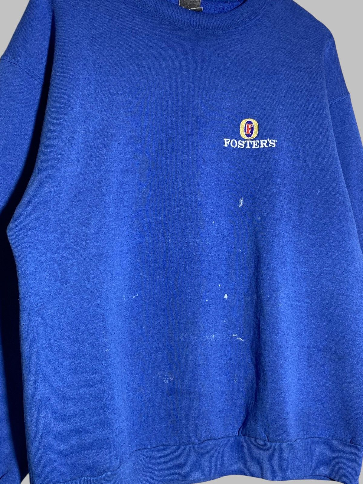 Other Vintage 80s Fosters Staff Distressed Sweatshirt Screen Stars Size US XL / EU 56 / 4 - 4 Thumbnail