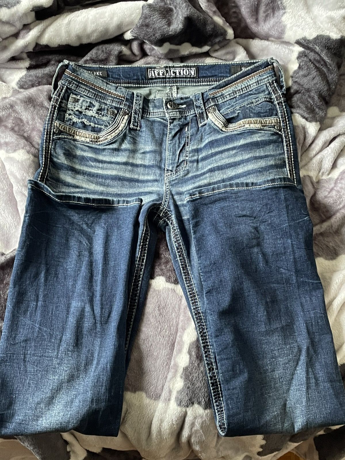 Affliction Rare Affliction Jeans Size 31 Size US 31 - 4 Thumbnail