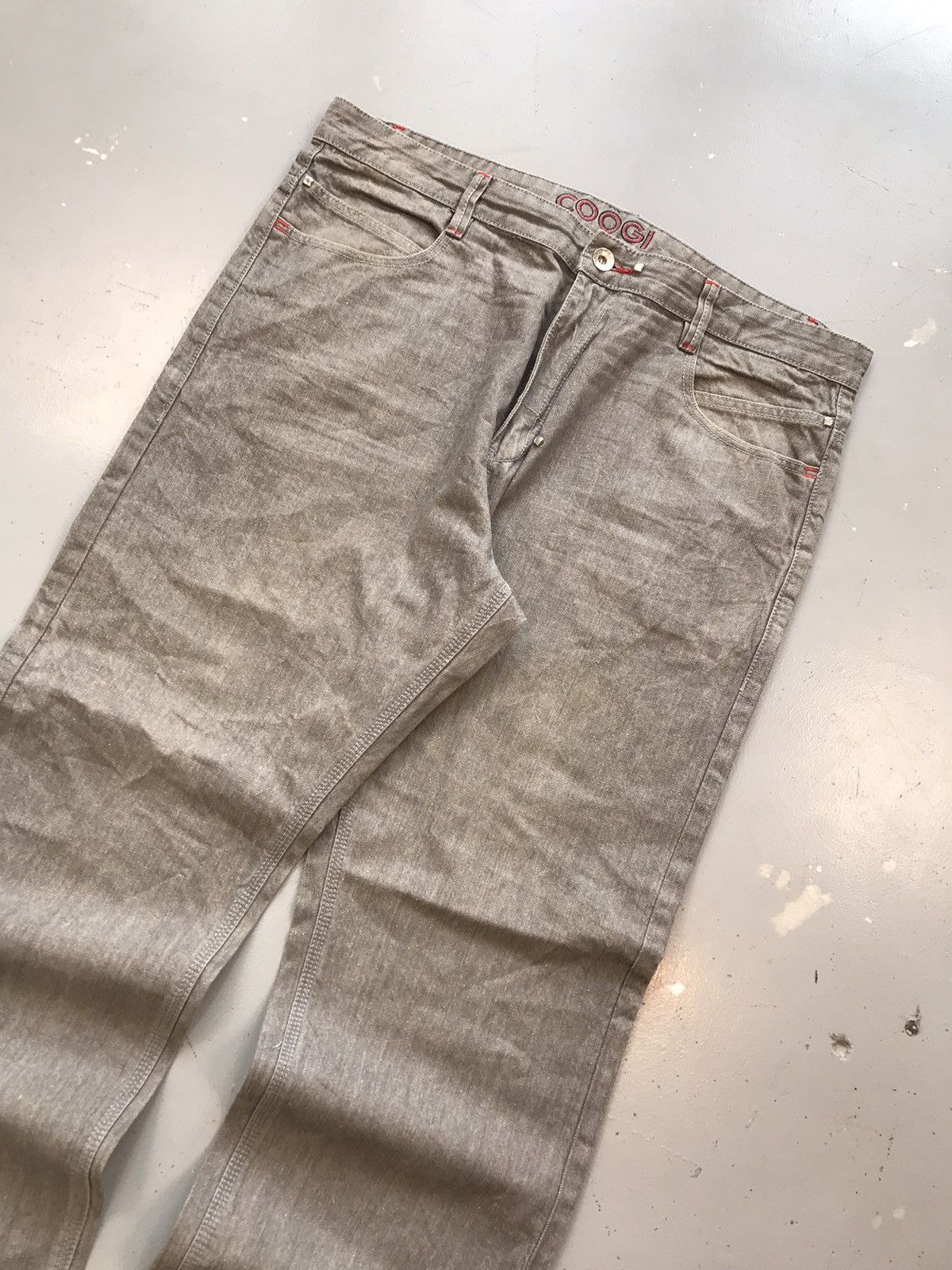 Coogi × Vintage Vintage Coogi logo embroidered loose fit denim Size US 42 / EU 58 - 3 Thumbnail