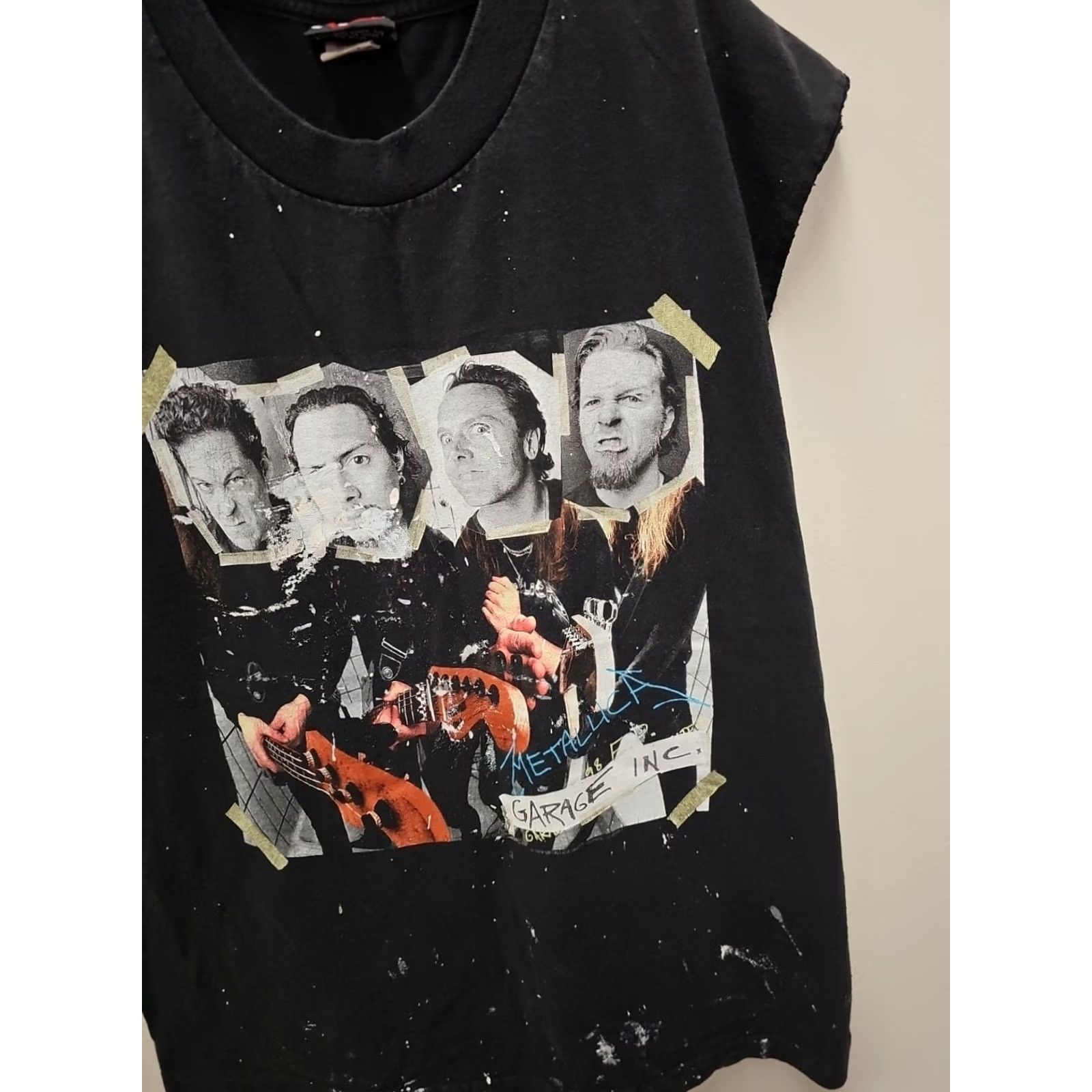 Garage VINTAGE Metallica Shirt Mens Larg Black 2000 Garage Inc Band Large Shirt Mens Black 2000s Size US L / EU 52-54 / 3 - 3 Thumbnail