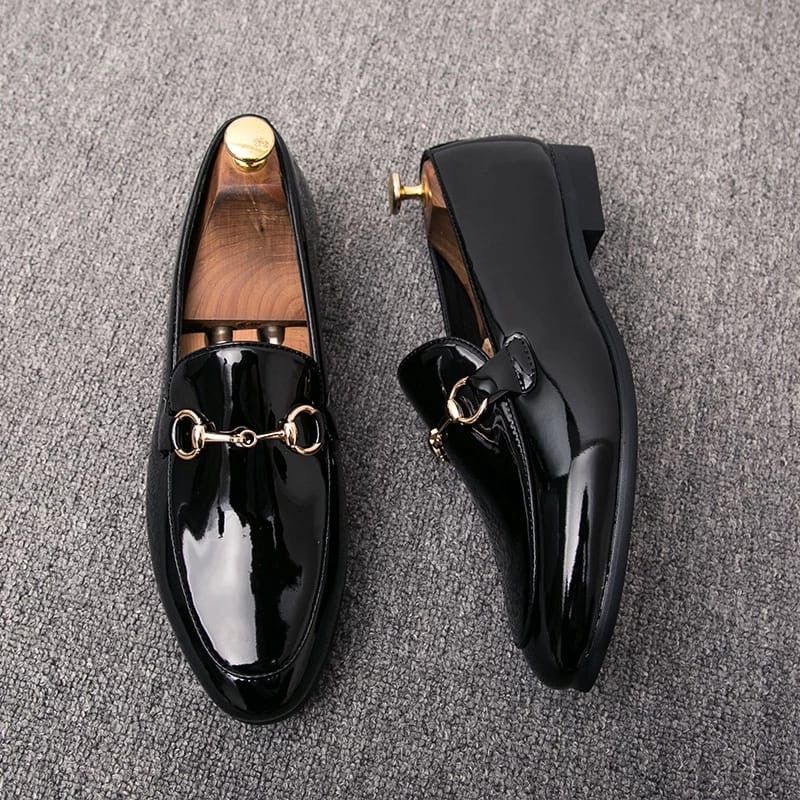 Designer Wilde Black Bit Loafer Size US 11 / EU 44 - 4 Thumbnail