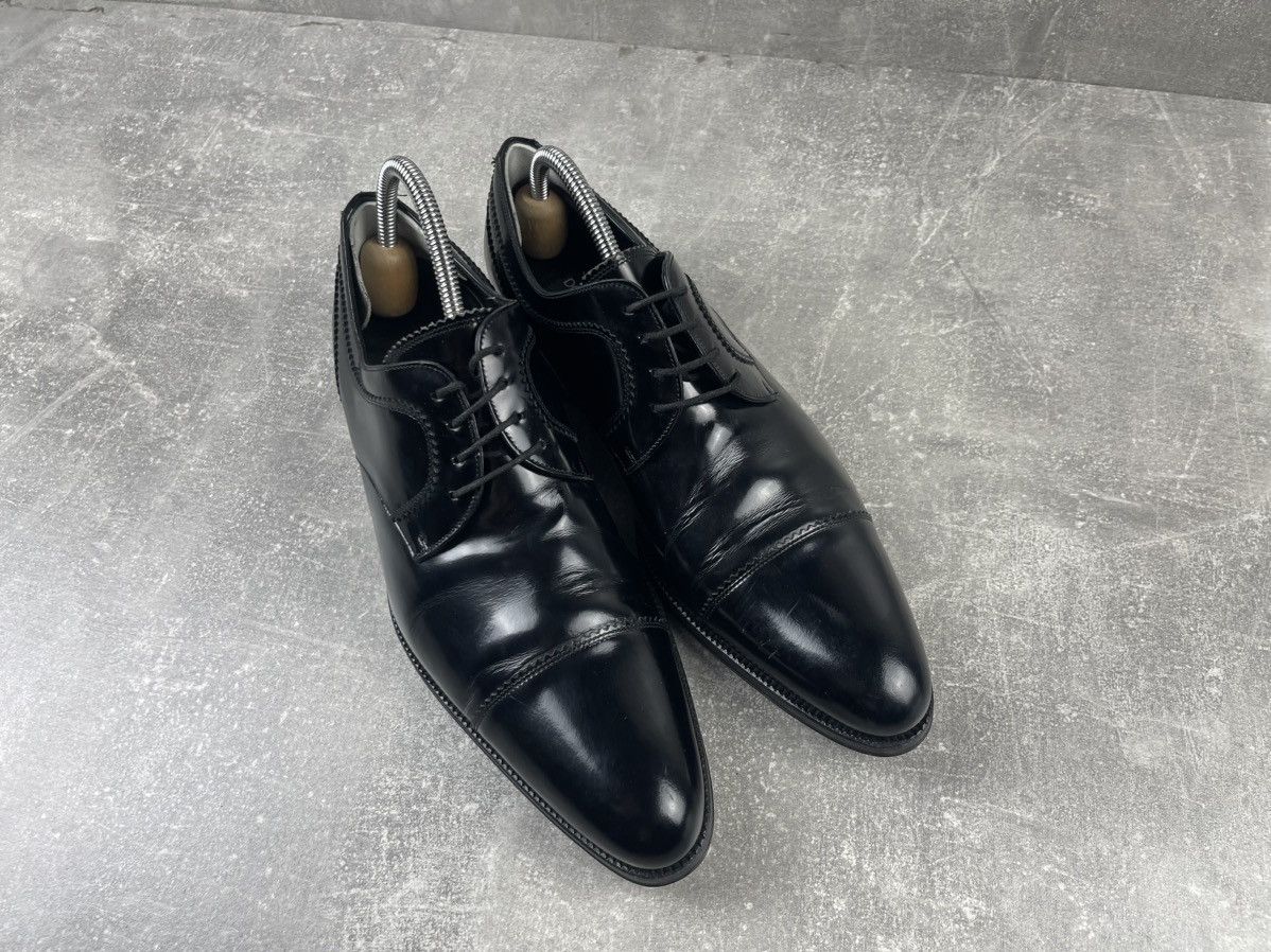 Dolce & Gabbana Dolce & Gabbana Patent Leather Derby Black Dress Shoes Size US 8 / EU 41 - 3 Thumbnail