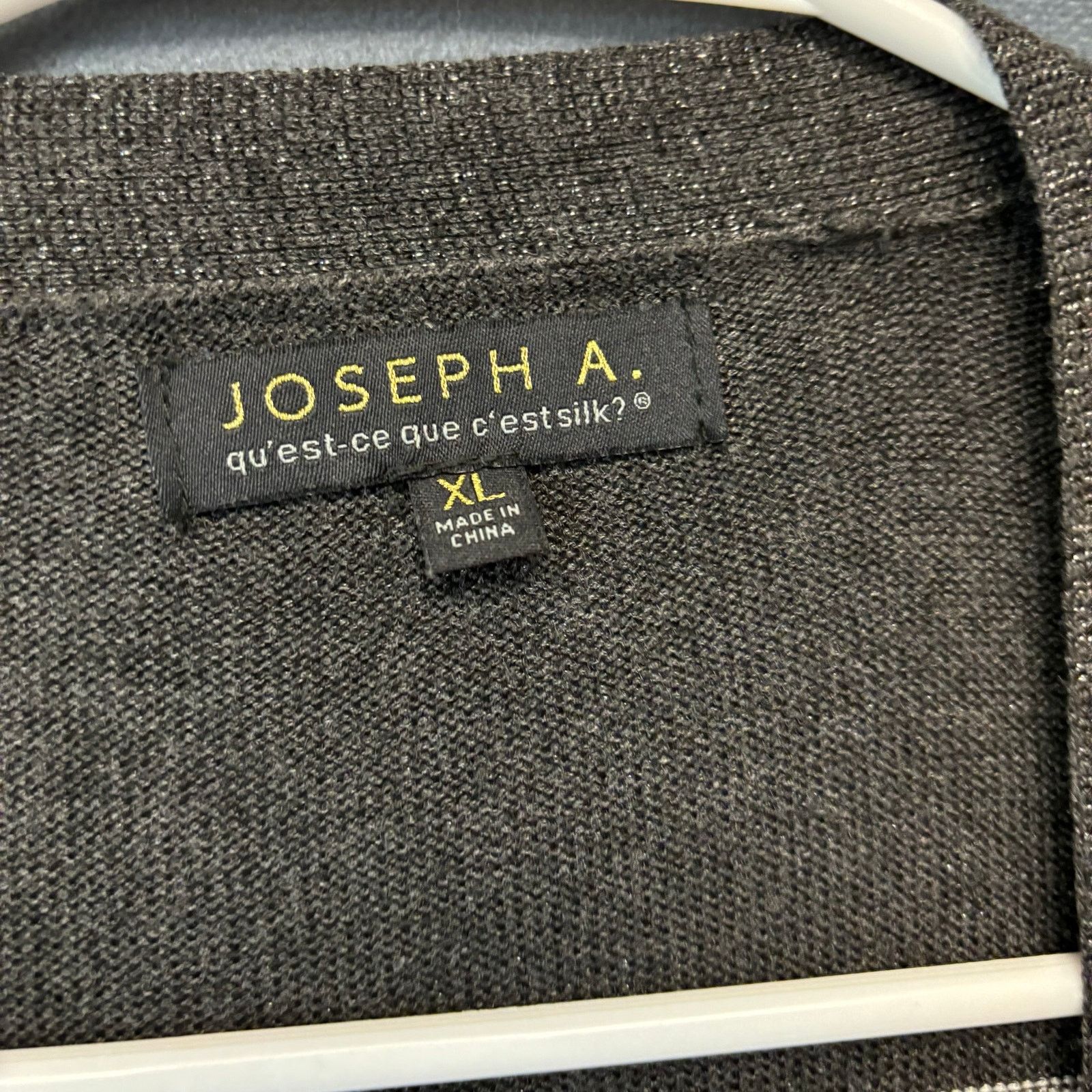 Other Joseph A. Open Front Cardigan Metallic Stripes Preppy XL Size XL / US 12-14 / IT 48-50 - 3 Thumbnail