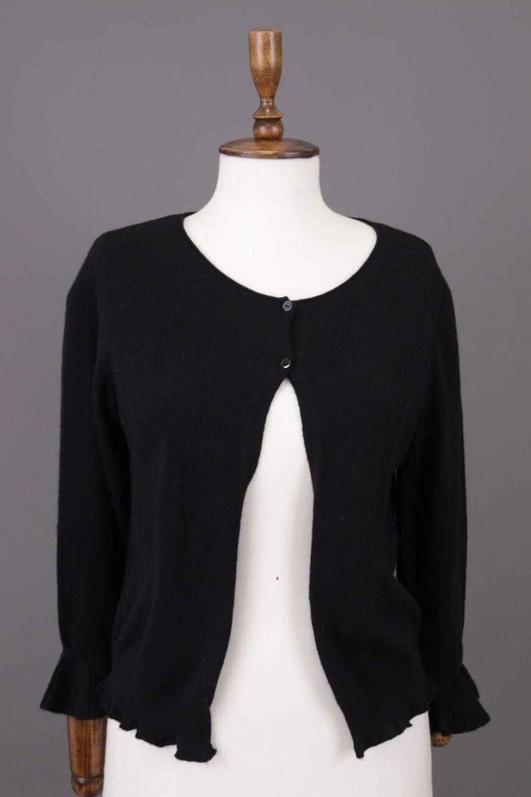 Designer Princess Goes Hollywood Cashmere Cardigan Sweater Size 38 Size M / US 6-8 / IT 42-44 - 1 Thumbnail