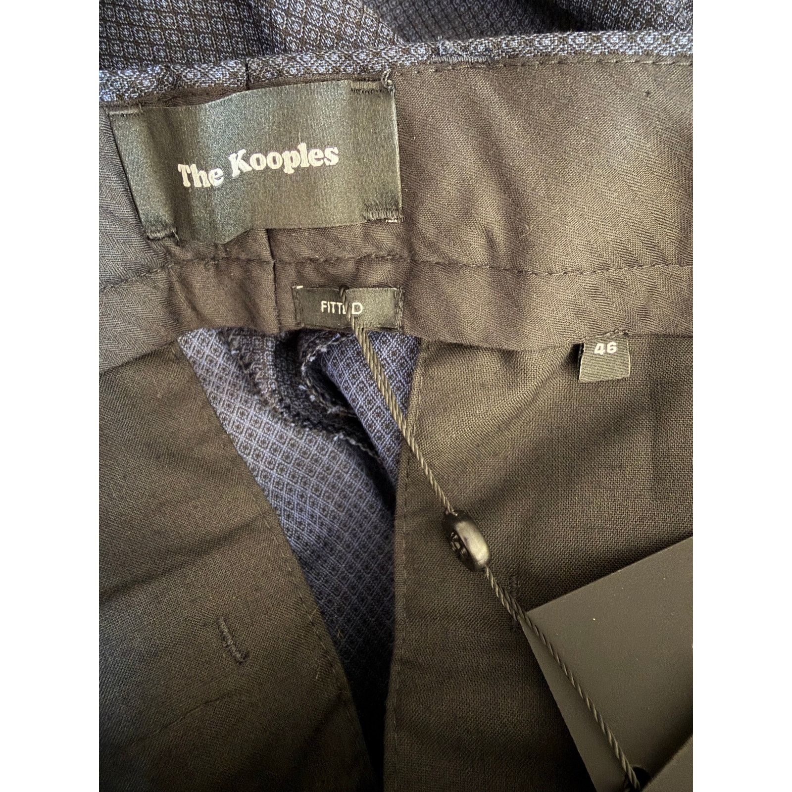 The Kooples The Kooples blue psychedelic diamond suit wool slacks Size 36R - 7 Thumbnail