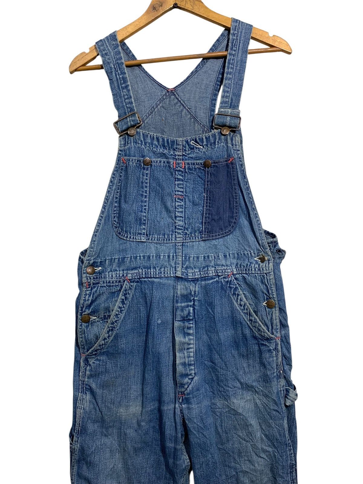 Big Mac 🔥VTG 70s BIG MAC DENIM OVERALL W32 Size US 32 / EU 48 - 3 Thumbnail