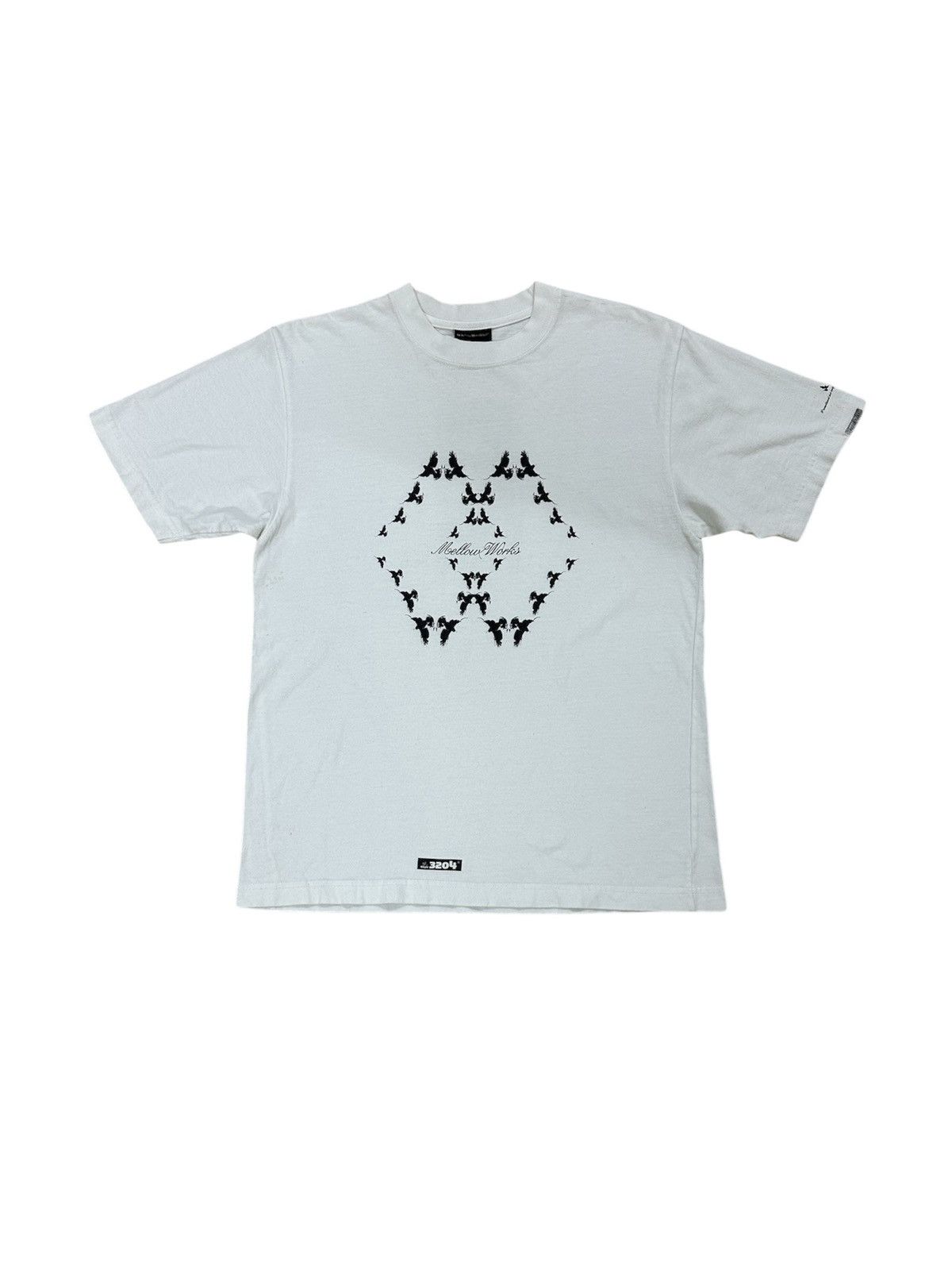 image of Neighborhood Diablo Design Tee in White, Men's (Size Small)