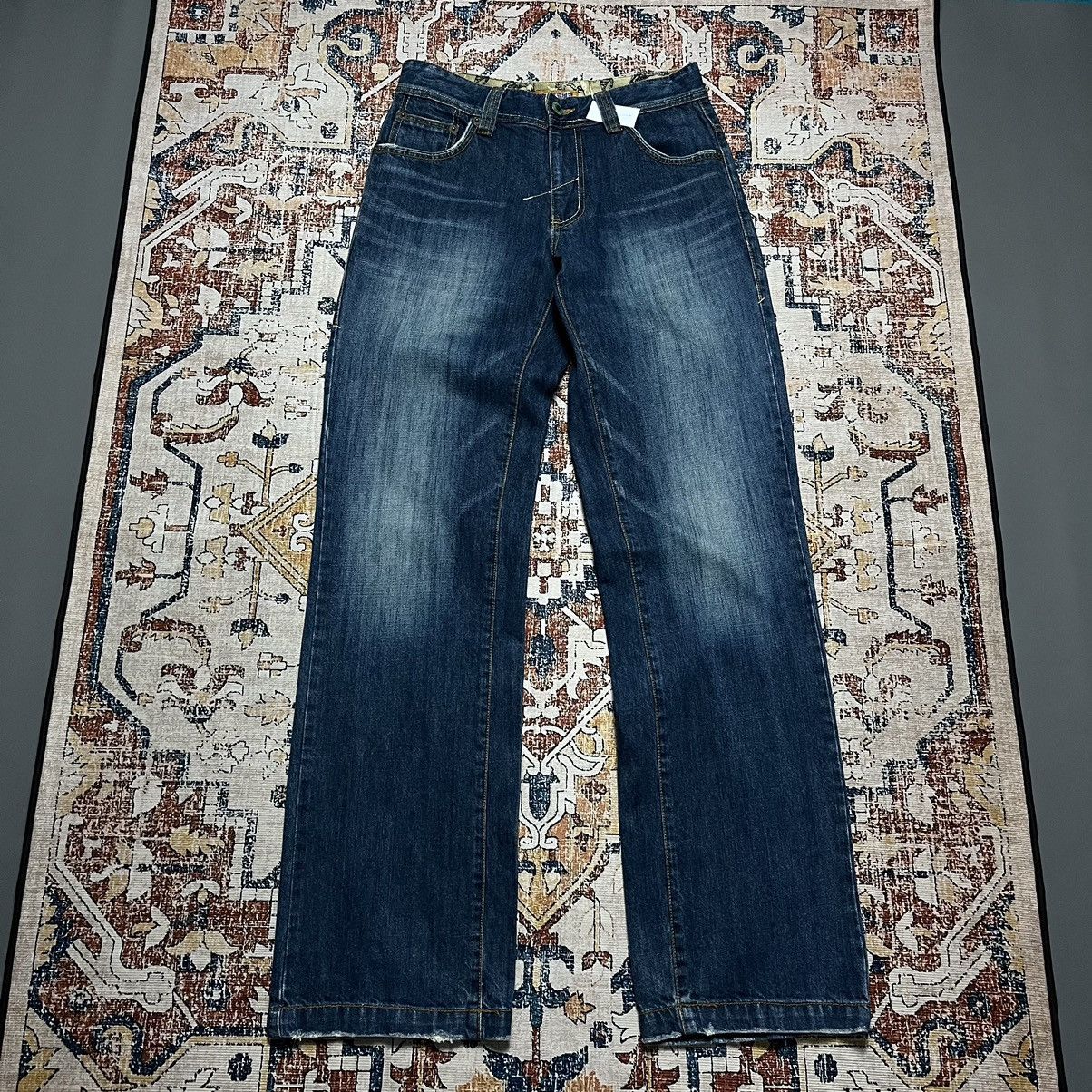 Japanese Brand Stockton World Jeans Sukajan Pants Size 29" - 3 Thumbnail
