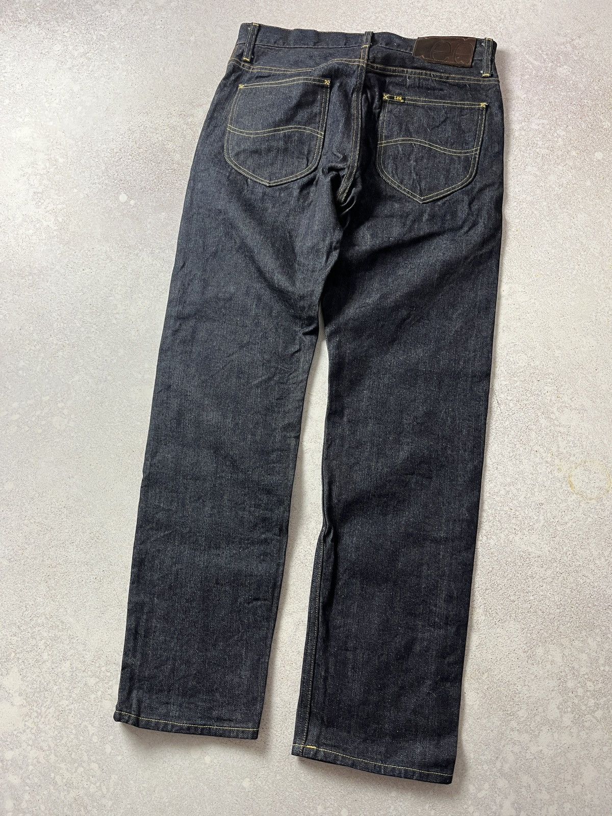 Lee DDP Lee Jeans 32x32 Mens 101Z Raw Selvedge Denim Jeans Size US 32 / EU 48 - 4 Thumbnail