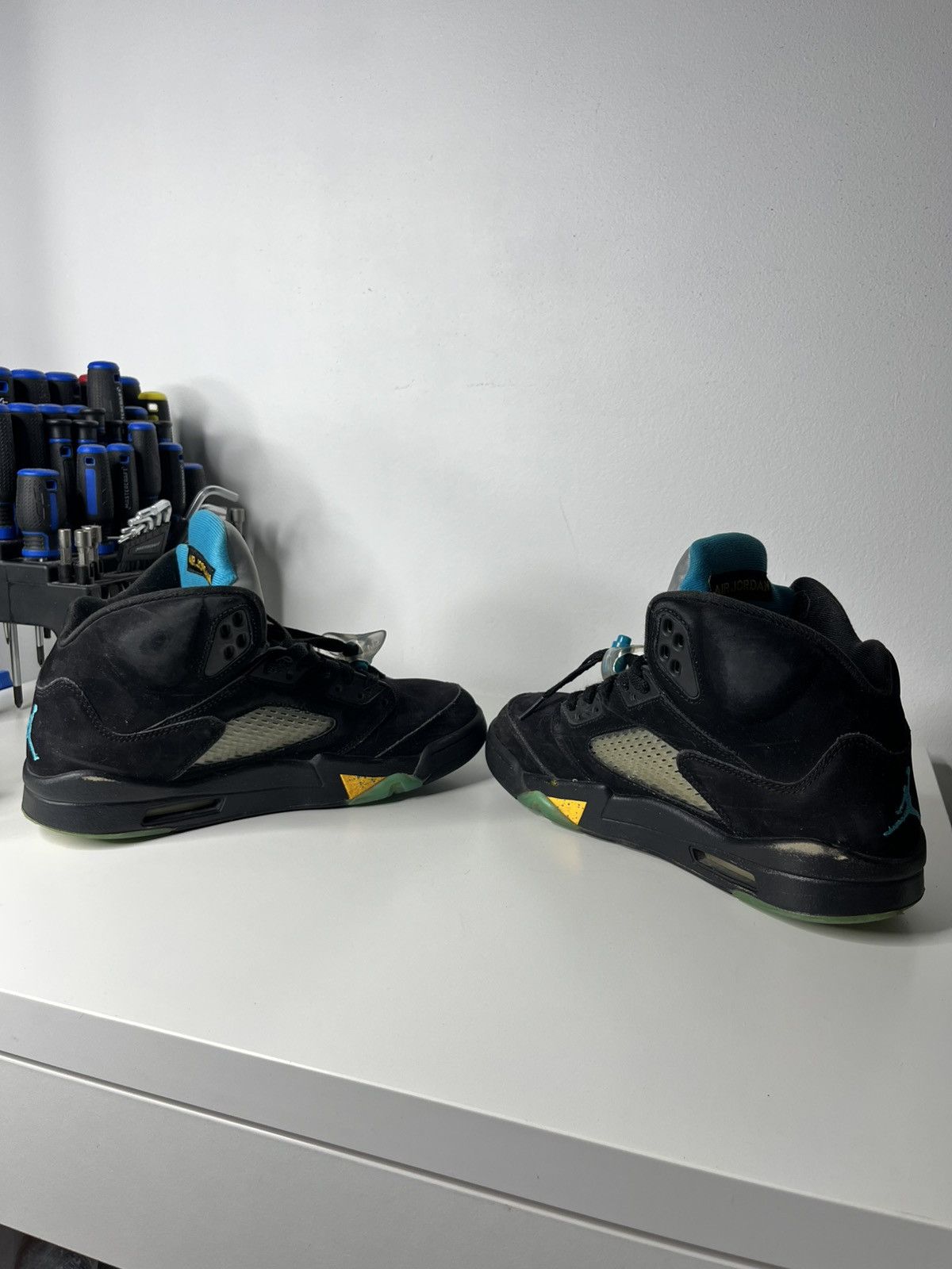 Jordan Brand Jordan 5 Retro Aqua Size US 8.5 / EU 41-42 - 9 Thumbnail