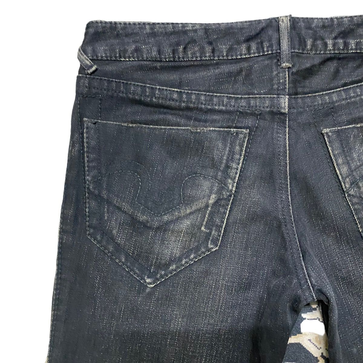Tornado Mart Tornado Mart Black Denim Thrashed Jeans Size US 30 / EU 46 - 11 Thumbnail