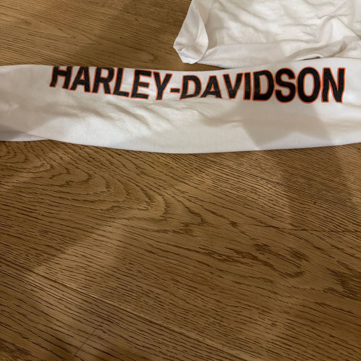 Harley Davidson Vintage Harley Long Sleeve White Size US XXL / EU 58 / 5 - 4 Thumbnail