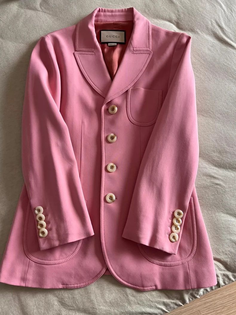Gucci Gucci Pink suit Size 38R - 1 Thumbnail
