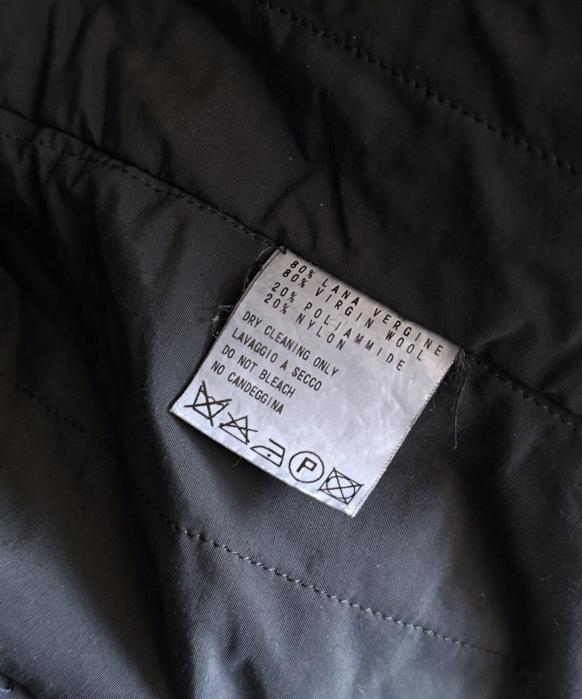 Dirk Bikkembergs Dirk Bikkembergs wool ribcage jacket AW98 Size US M / EU 48-50 / 2 - 8 Thumbnail