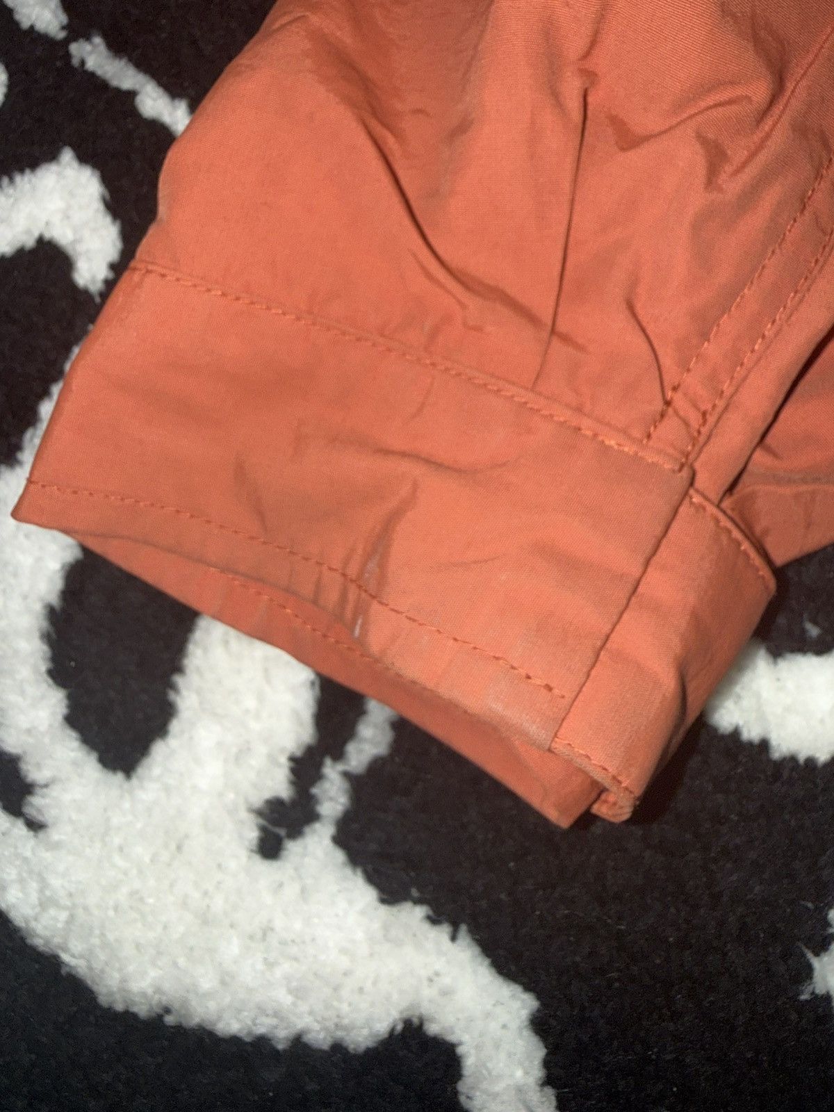 Bape BAPE Orange Anorak – XL (Fits Like L) Size US XL / EU 56 / 4 - 11 Thumbnail