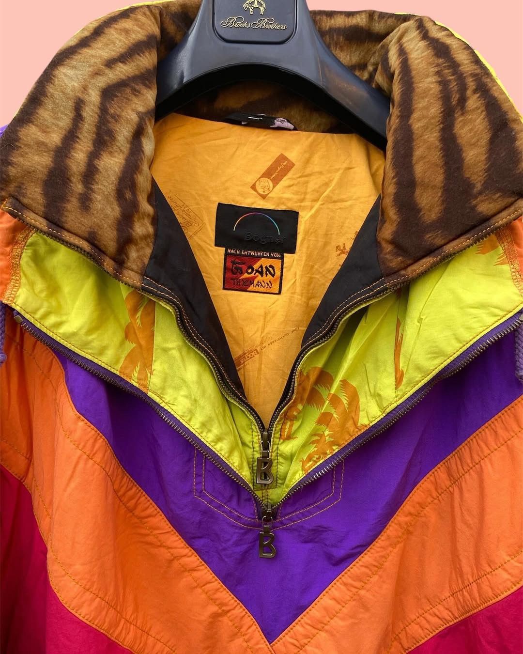 Bogner RARE Vintage Bogner Goan Thylman Blue Lagoon Ski Jacket Size US XL / EU 56 / 4 - 3 Thumbnail
