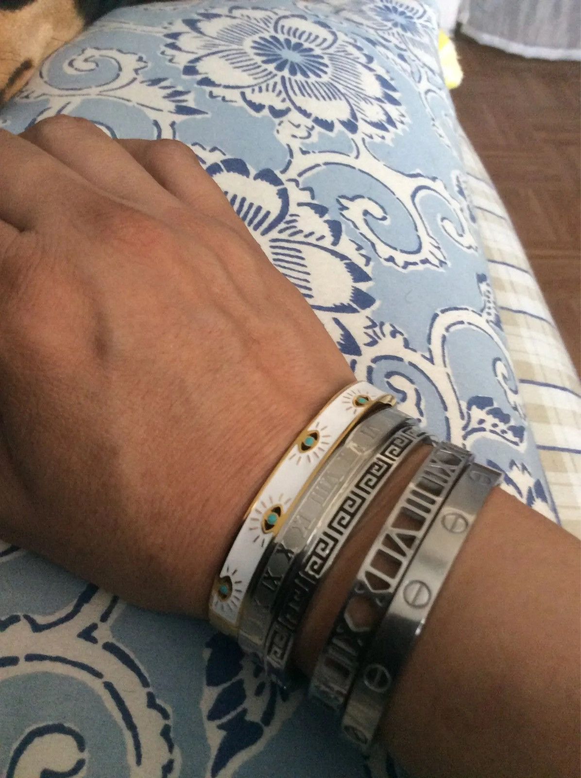 Vintage Devil Eye Bracelet Bangle Size ONE SIZE - 6 Thumbnail