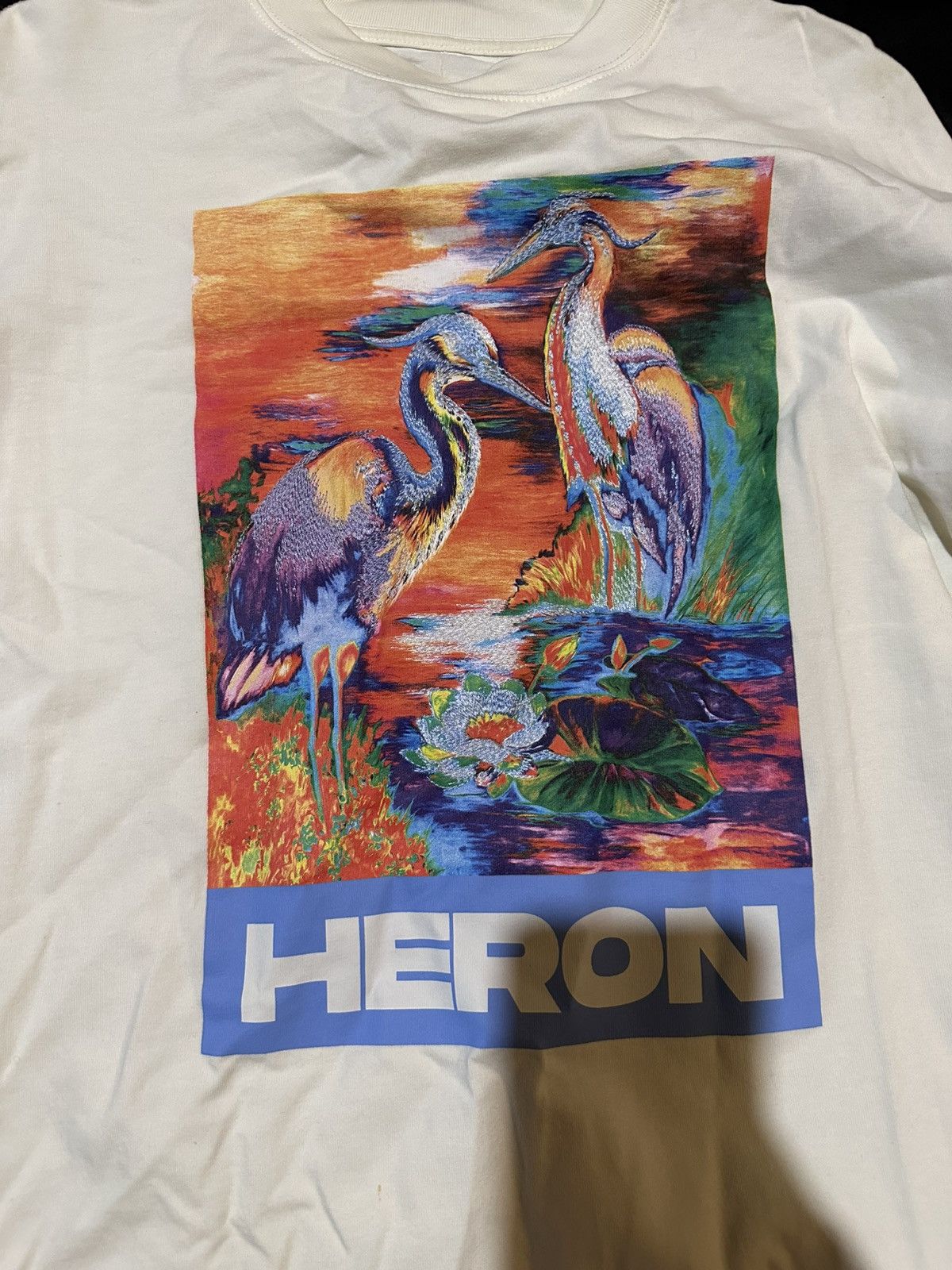 Heron Preston Heron Preston Heron Birds Long Sleeve T-Shirt Size Small Size US S / EU 44-46 / 1 - 2 Thumbnail