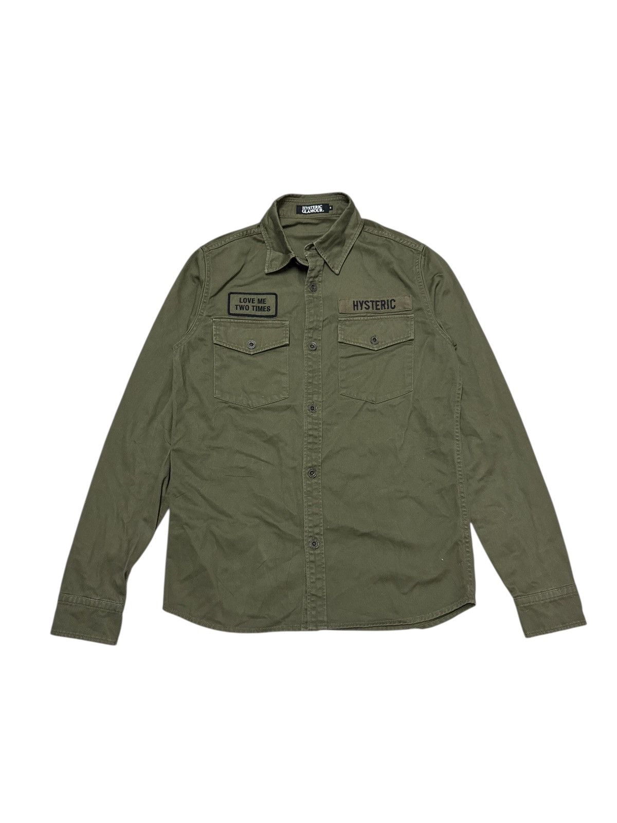 Hysteric Glamour HYSTERIC GLAMOUR US ARMY STYLE UNIFORM SHIRT Size US S / EU 44-46 / 1 - 1 Thumbnail