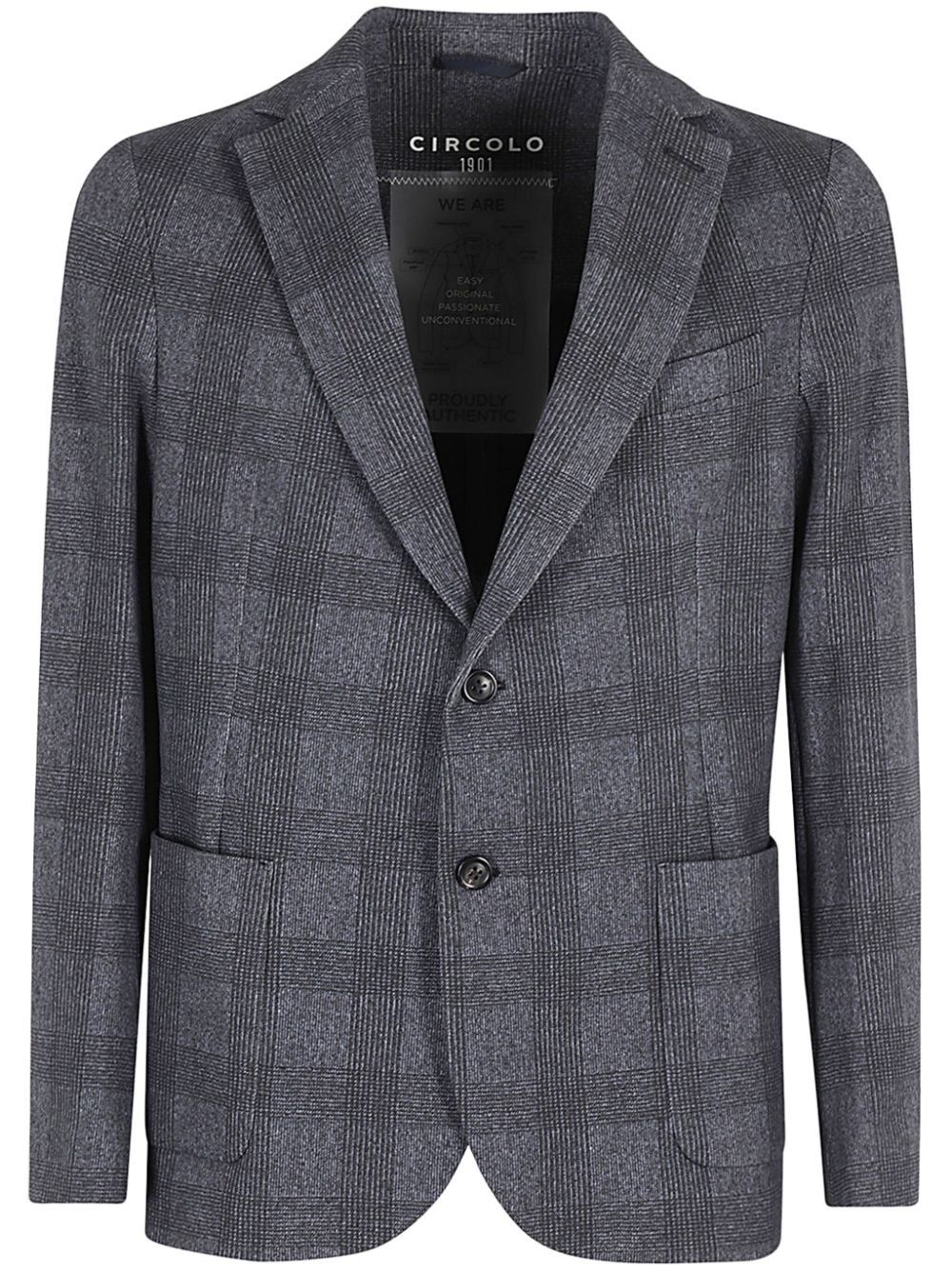 Circolo 1901 COTTON SINGLE-BREASTED JACKET Size US S / EU 44-46 / 1 - 1 Thumbnail