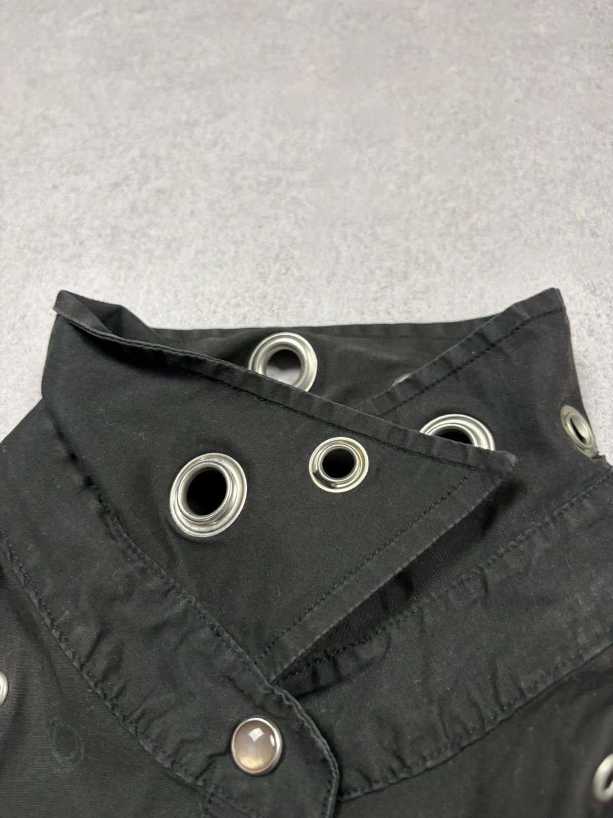 Calvin Klein Calvin Klein Jeans 00s Archival Eyelet Grommet Shirt Y2K VTG Size L / US 10 / IT 46 - 9 Thumbnail