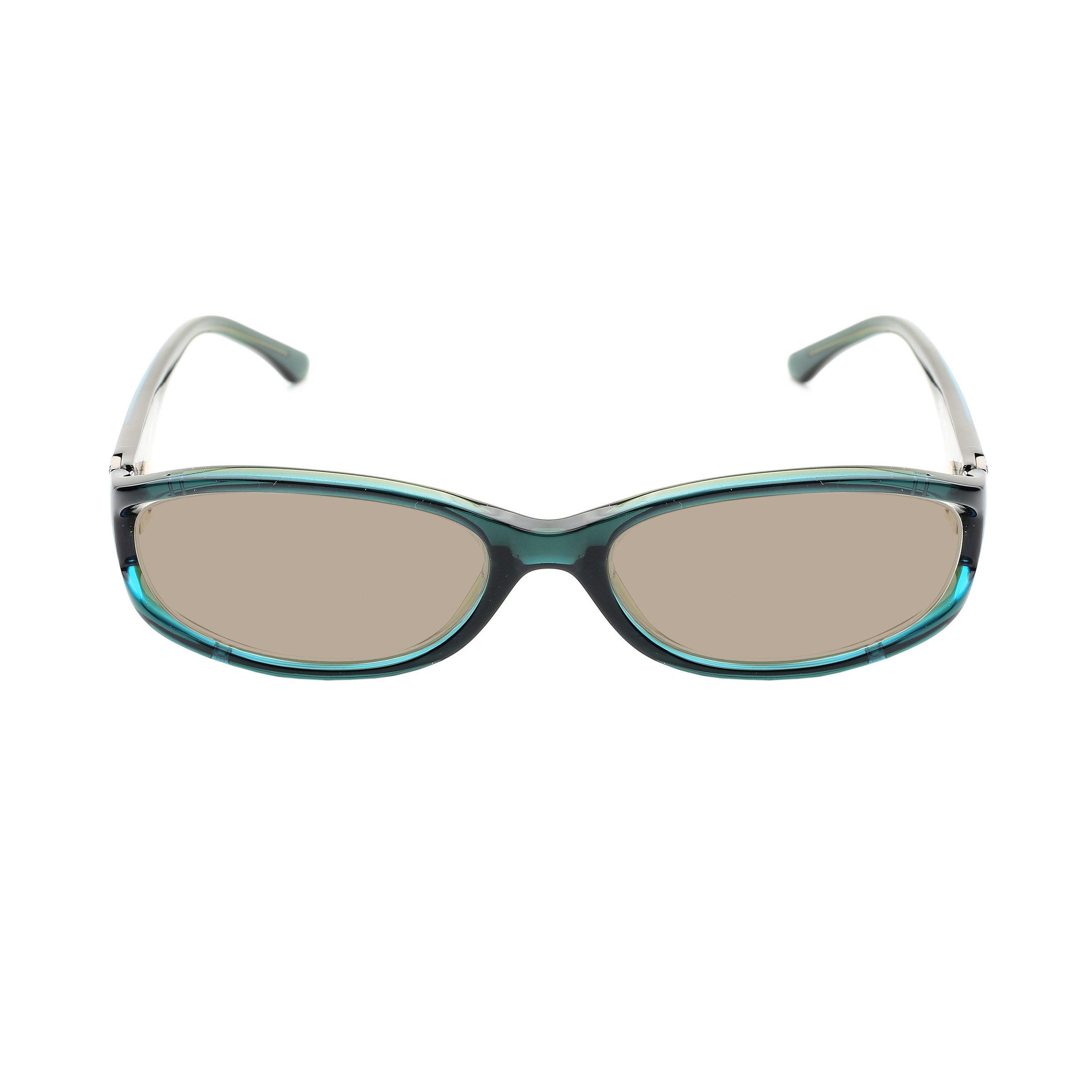 Valentino Valentino '00s Bottle Green Crystals Plastic Sunglasses Size ONE SIZE - 4 Thumbnail
