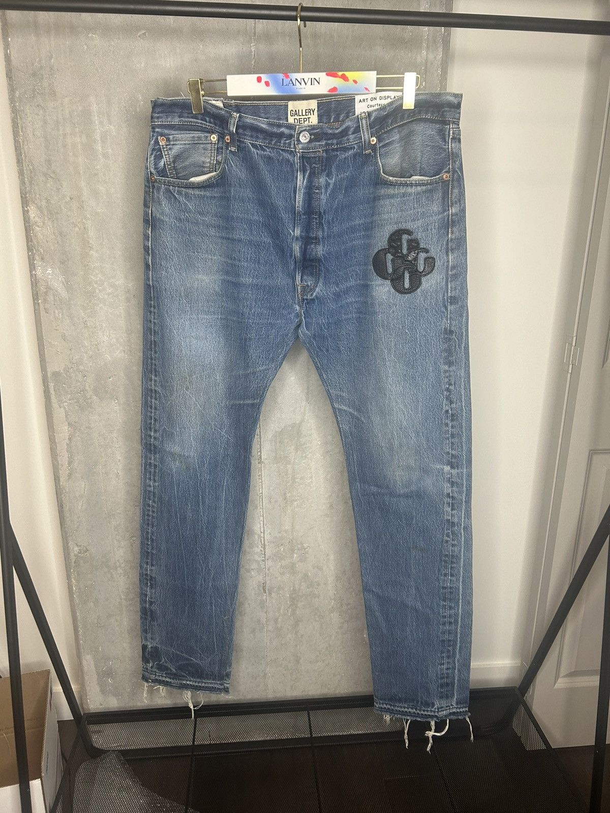 Gallery Dept. Gallery dept 20 G patch denim black/gold Size US 38 / EU 54 - 1 Thumbnail